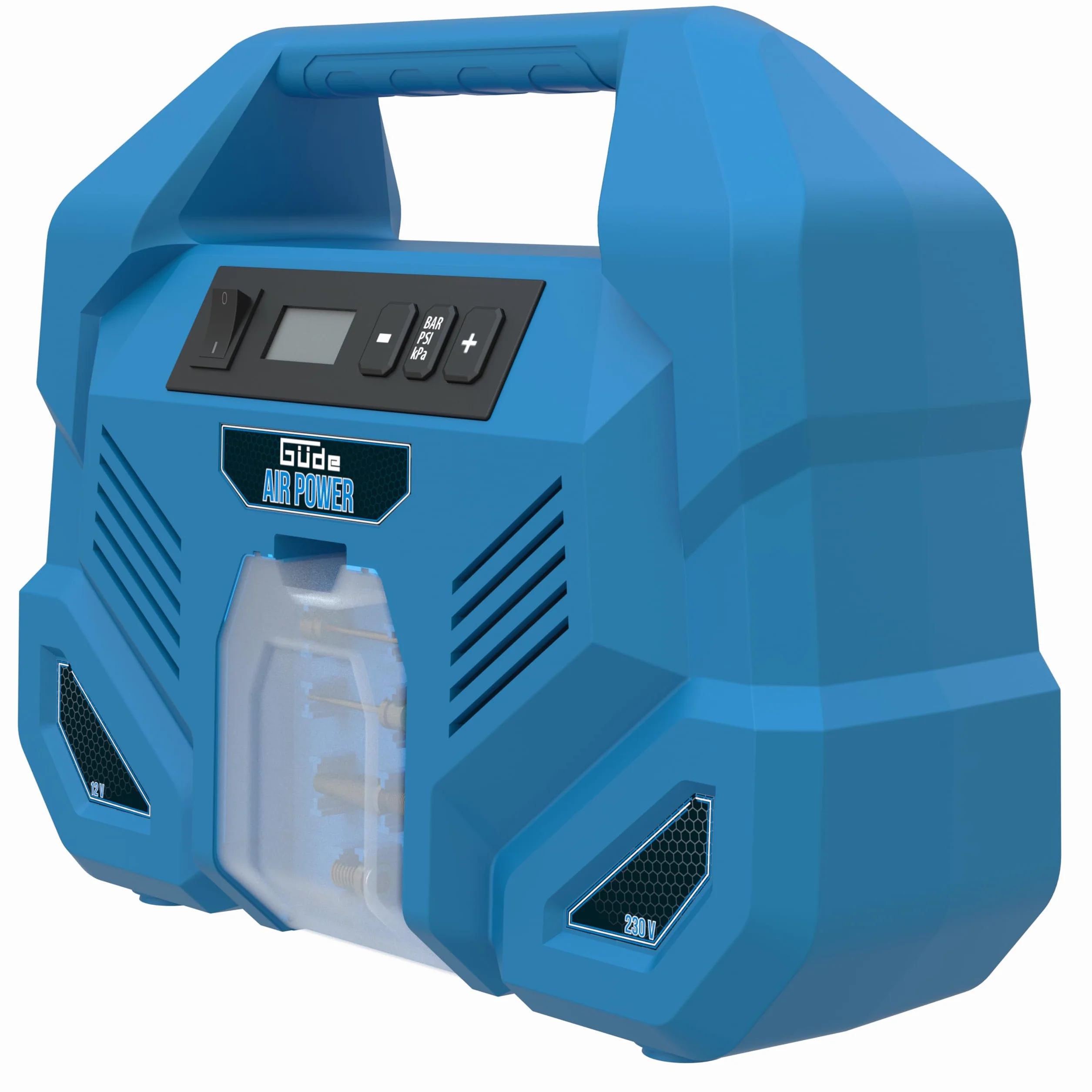 Güde Sprężarka Airpower Dual Drive 12/230 V 150 W 8 bar 20 l/min 5-częściowa