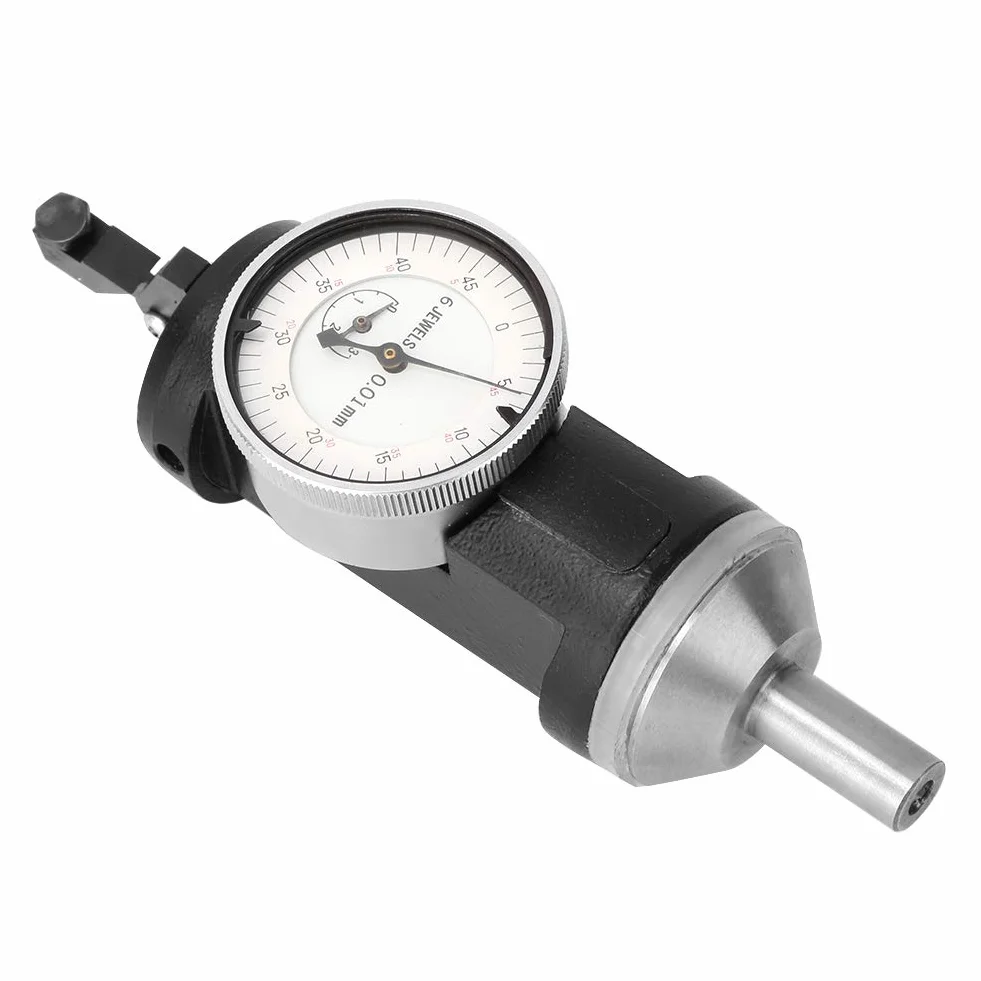 Czujnik zegarowy, 0-3 mm 0,01 mm Wskaźnik centrujący, pomoc w pozycjonowaniu, narzędzie pomiarowe, test centrowania Czujnik zegarowy do mechanicznego pomiaru otworu