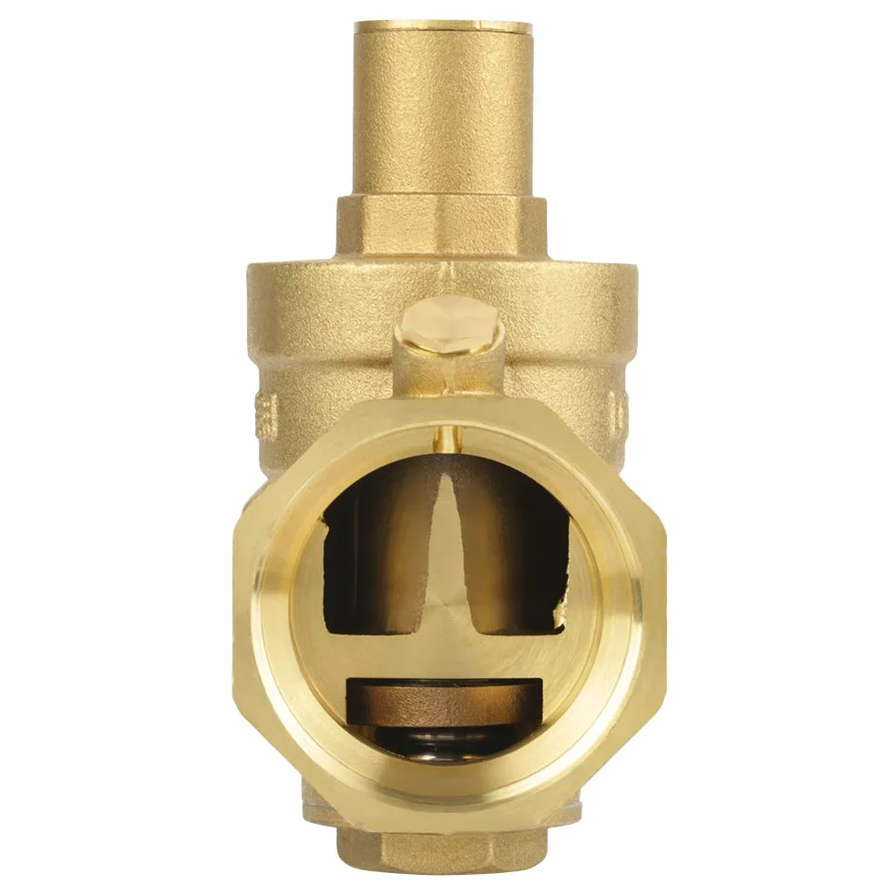 BSP DN50-Ventil, Messing Wasserdruckreduzierventil Manometer Eingangsdruck 1,6 MPa 0,05-0,8 MPa