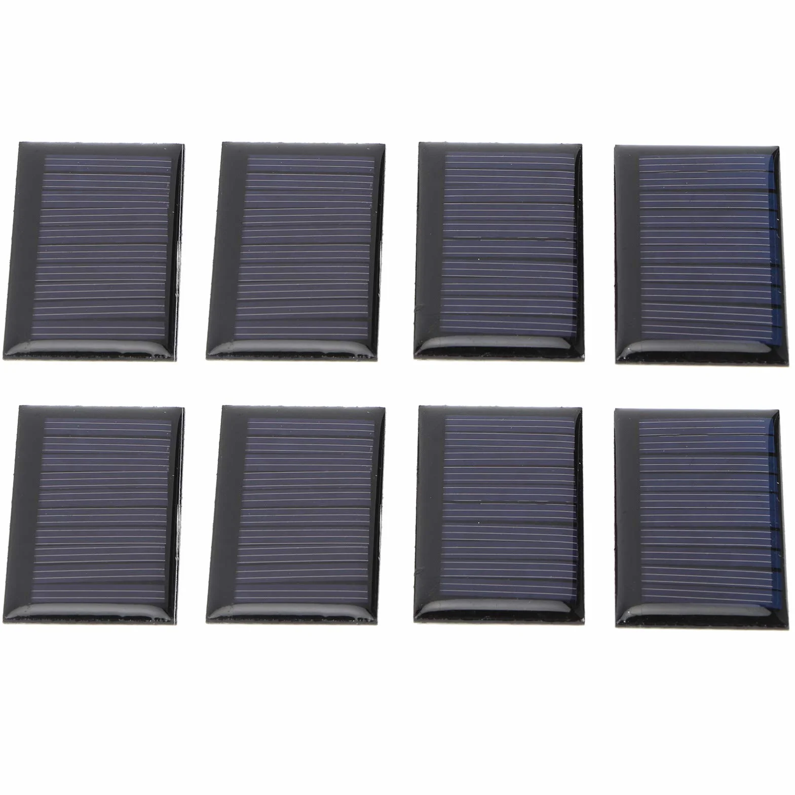 Mini Panel Słoneczny 8szt 30MA 5V Mini Ogniwa Słoneczne Panele DIY Słoneczna Płyta Epoksydowa ładowarka Fotowoltaiczna do Zabawek Elektrycznych, Idealna do Projektów i rozwiązań Ekologicznych