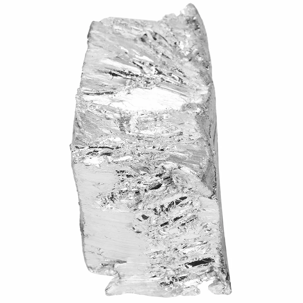 Sztabka Cynku, 1 Kg / 2,2 Funta Wysoka czystość 99,995% Cynk Zn Próbka Bryły Bloku Metalu