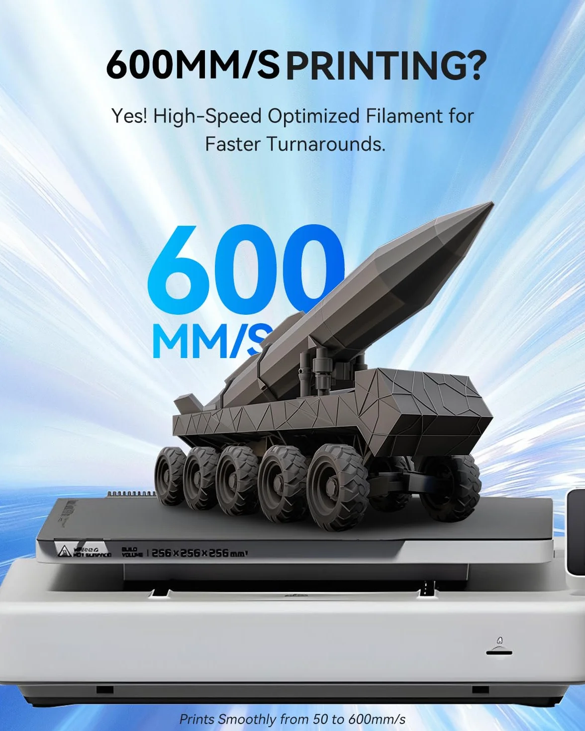 JAYO Rapid Matte PETG filament 1,75 mm, High Speed 50-600 mm/s, filament do drukarki 3D, dokładność wymiarowa +/- 0,02 mm dla większości drukarek FDM 3D, 1,1 kg/szpula (2,43 lbs), różowy