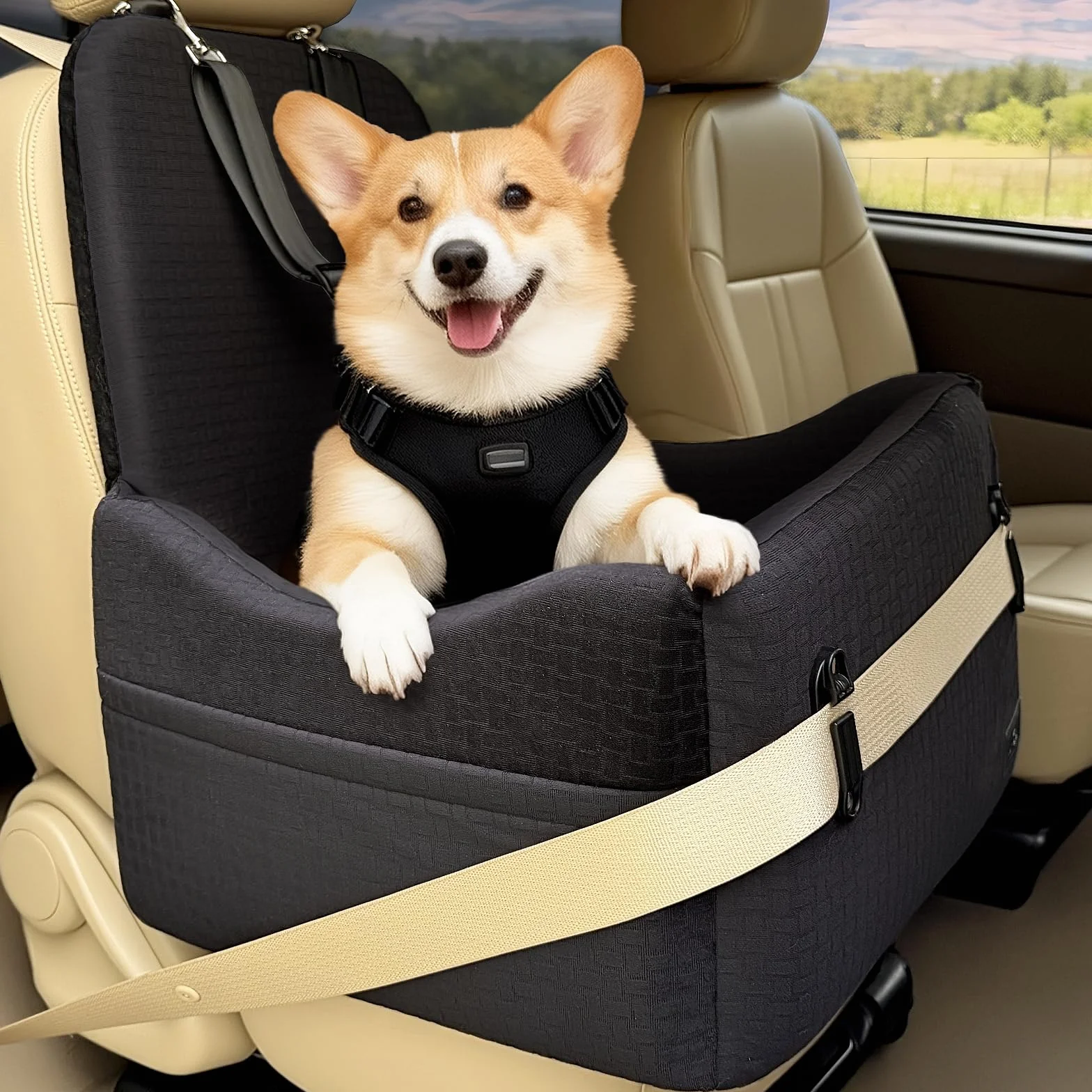 Petsfit Fotelik samochodowy dla psa