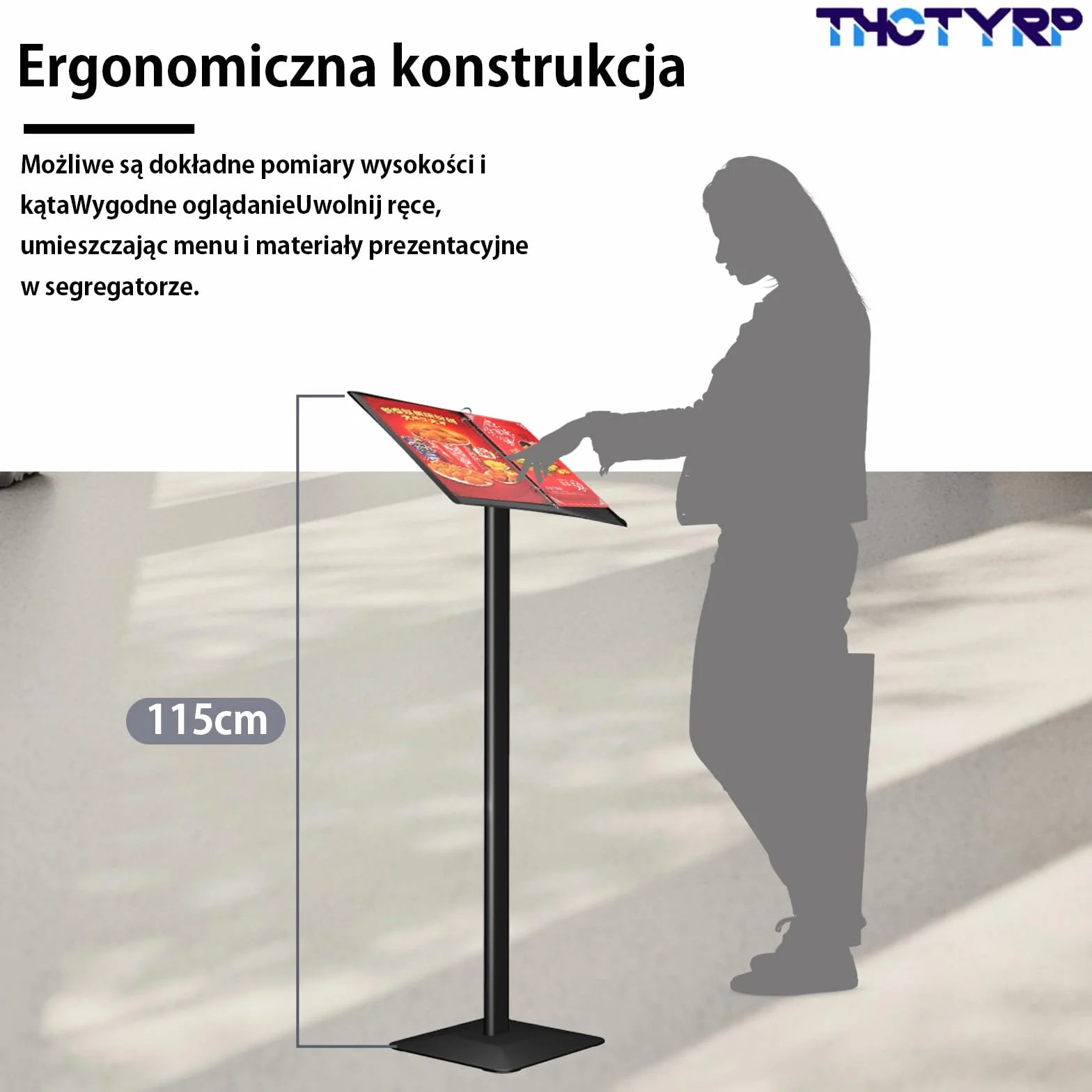 Stojak na menu, stojak na nazwisko, stojak na menu, na zewnątrz, tablica oczekująca, menu, stojak na nazwisko, zamknięty, tabliczka, narzędzia w zestawie, łatwy montaż, tablica oczekująca