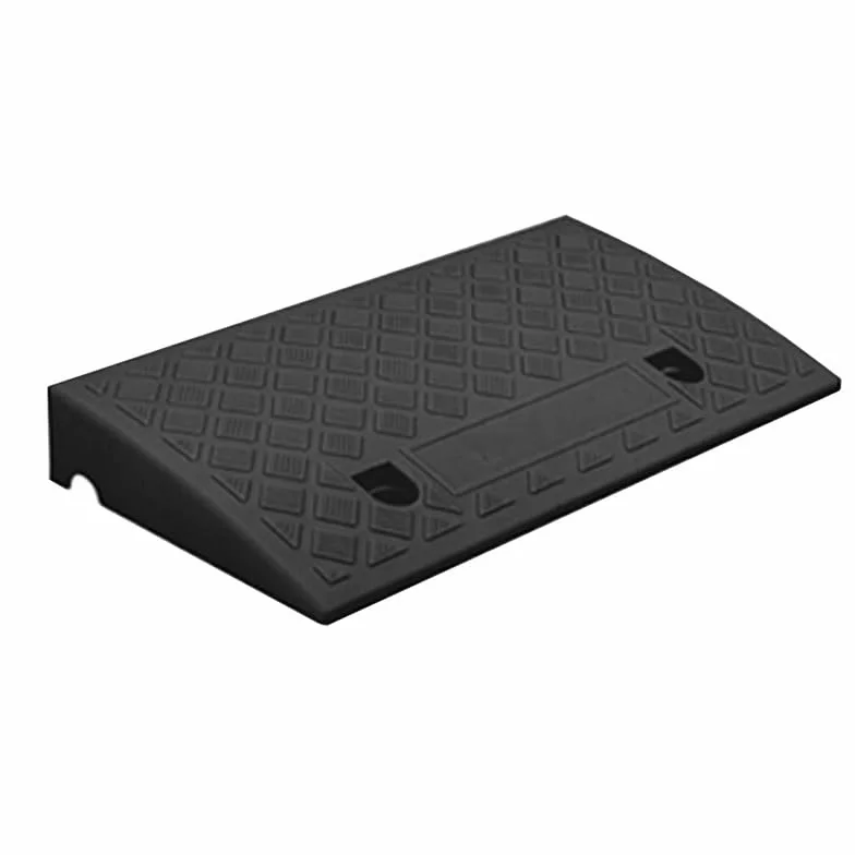 Rampa Najazdowa Podjazdowa Guma 8 cm z Kanałem na Kable Antypoślizgowa