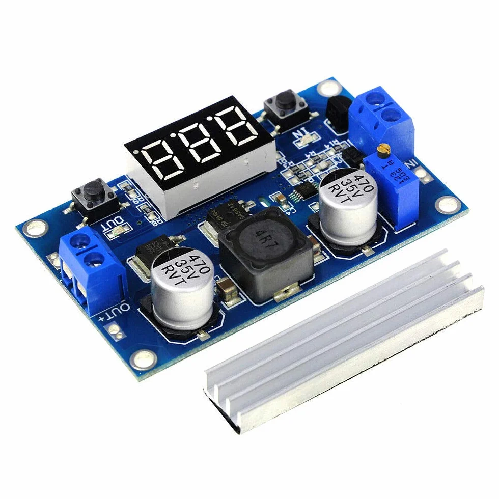 LTC1871 DC DC Step Up Booster Converter 3-35 VDC to 3.5-35 VDC LED Voltmeter
