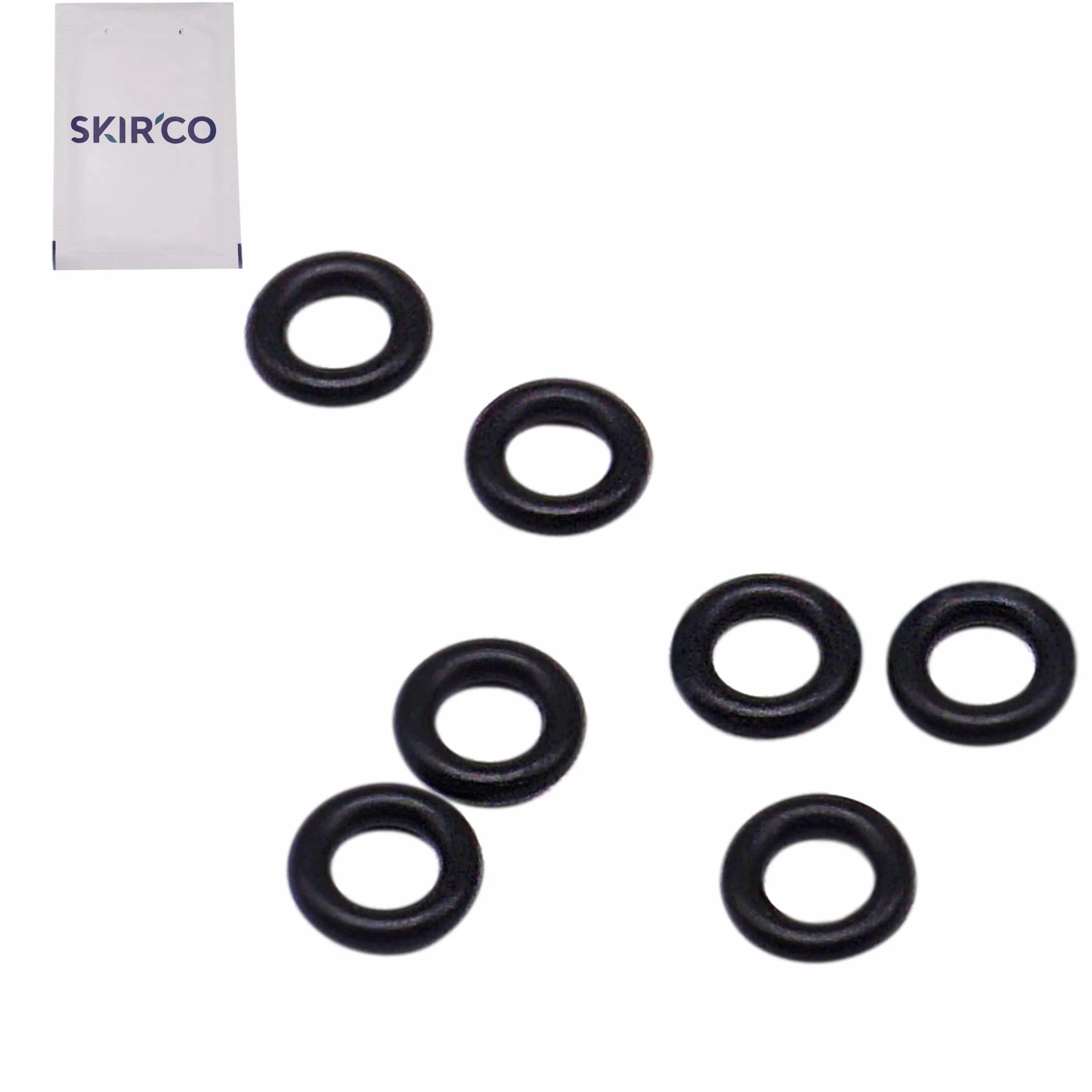 SKIR'CO (80 szt.) Pierścienie uszczelniające z gumy 5 x 2 mm, uniwersalne pierścienie uszczelniające, pierścienie uszczelniające z gumy nitrylowej