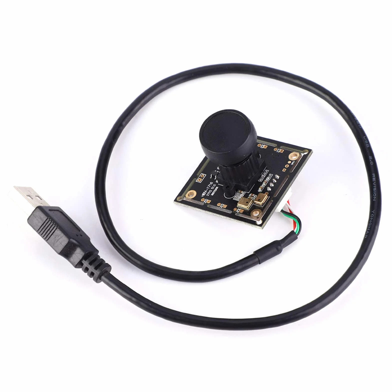 OV2710 HBV-1716WA Moduł kamery USB 140 stopni 2MP szerokokątny Przemysłowe komponenty elektroniczne