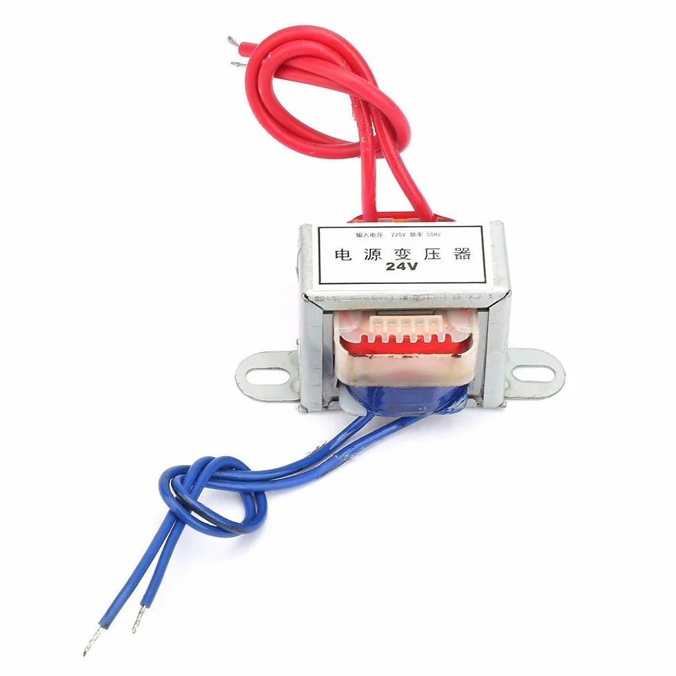 Transformator mocy AC 220V do AC 24 V 50 Hz 2W do pojazdów silnikowych, energii elektrycznej (24 V)