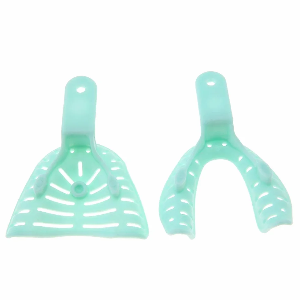 ViaGasaFamido 6 szt. tackek dentystycznych, tworzywo sztuczne, impression trays zęby uchwyt na materiał mieszany losowo kolor,M