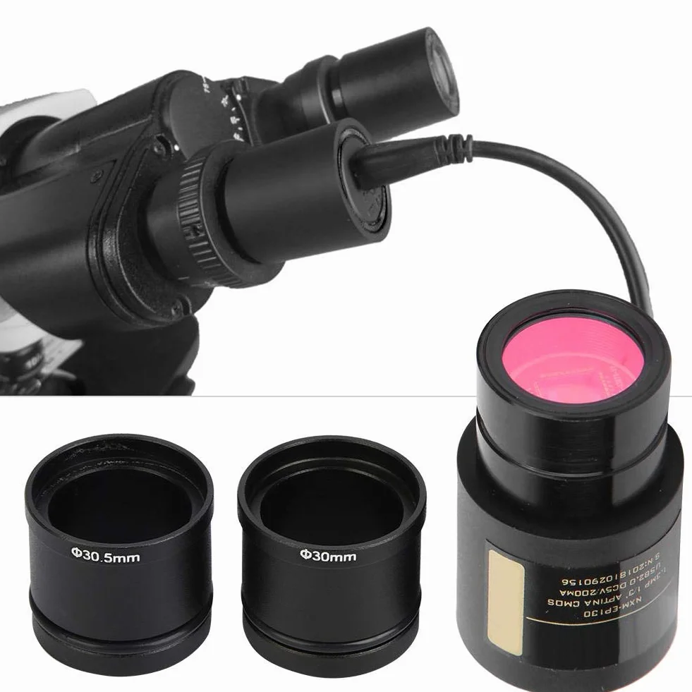 Mikroskopowy okular elektroniczny 1,3 MP USB 2.0 z adapterem 23,2 mm 30,0 mm 30,5 mm Plug and Play