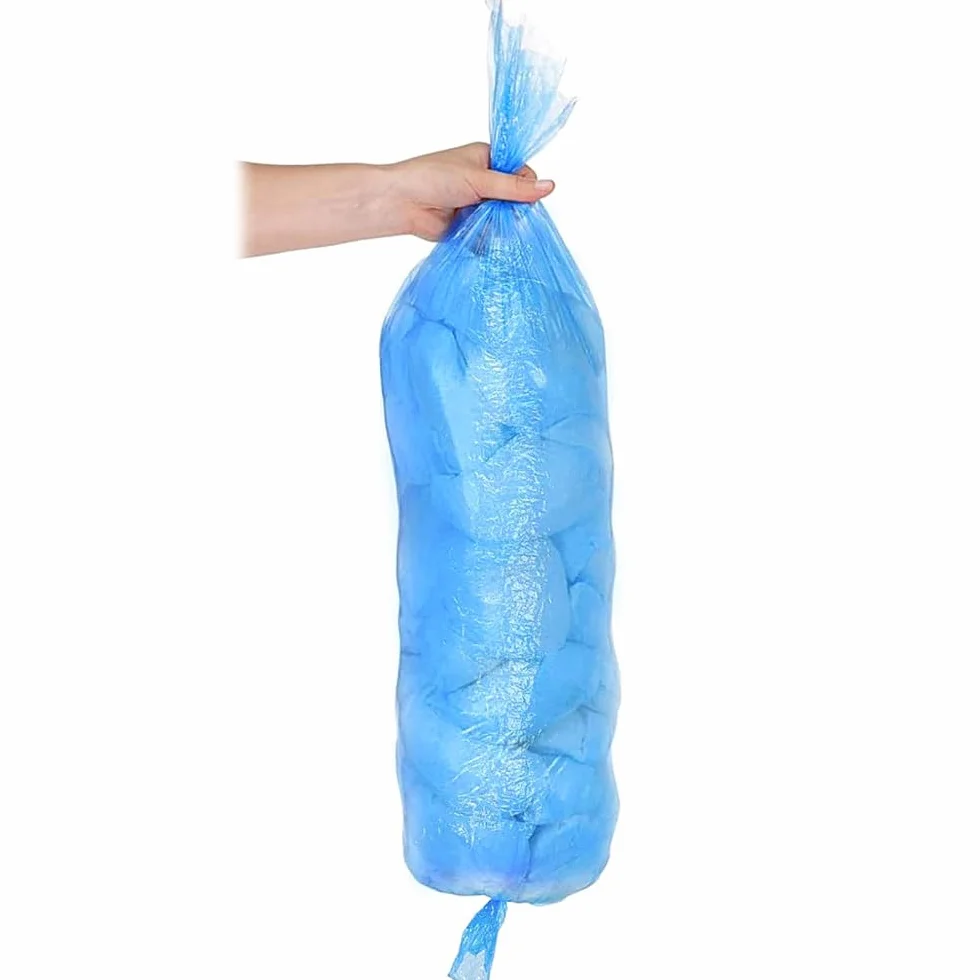 POFET Zestaw 5 wkładów Pierścienie foliowe do napełniania Torby do napełniania Kompatybilny wkład kasowy do Litter Genie XL/LitterLocker Fashion/LitterLocker LitterLocker II/LitterLocker