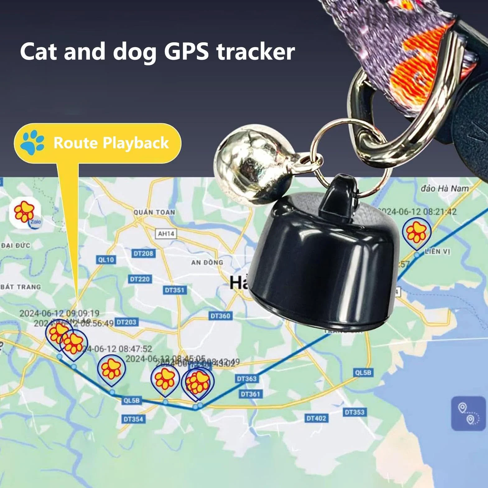 Lokalizator psów, lokalizator małych kotów, 1,2 x 1,7 cm, inteligentne przenośne urządzenie GPS, śledzenie w czasie rzeczywistym, konstrukcja, idealny dla dzieci, zwierząt domowych, osób