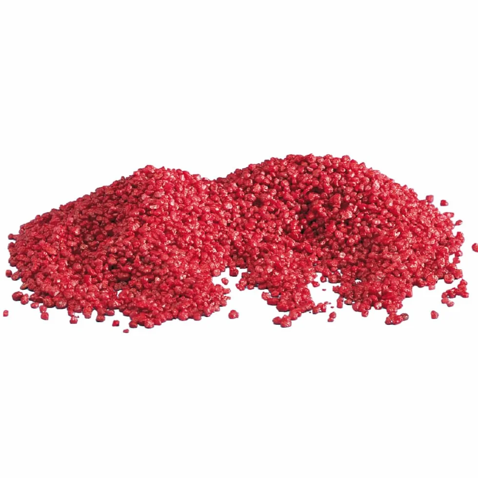 Amtra ceramiczne ozdoby do akwarium, kwarcowe, 2 kg, czerwone