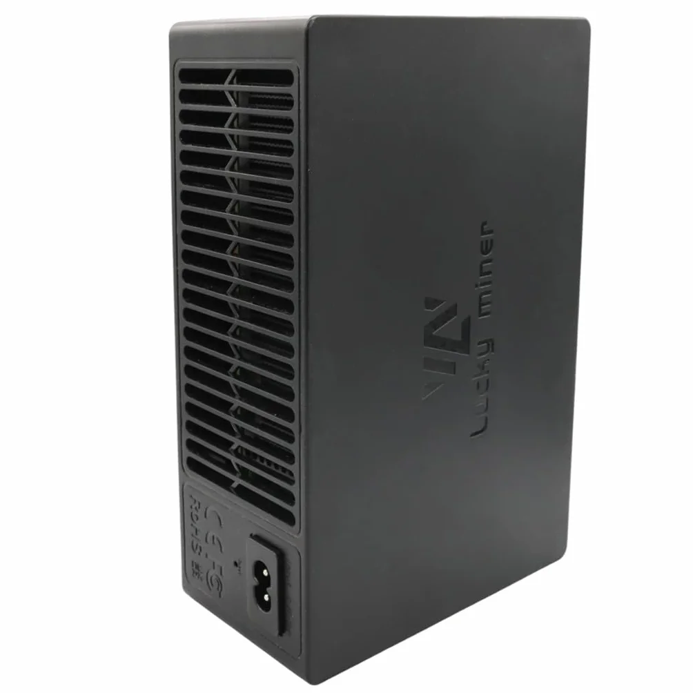 Lucky Miner LV08-120W Bitcoin Miner 4.2TH/s SHA-256 BM1366 ASIC Chip 2.4G WiFi, obsługuje 42 monety - BTC, BCH, BSV, dom/biuro i P2P/Solo Mining