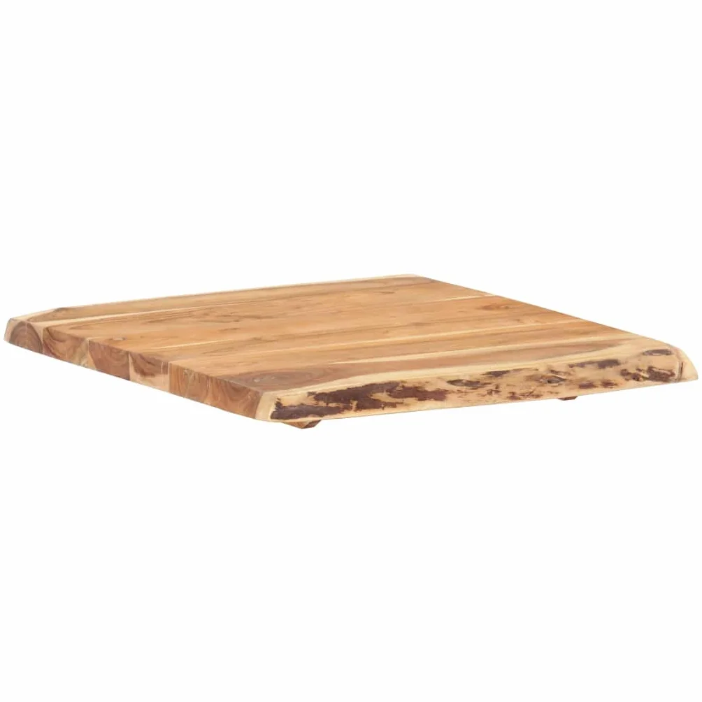 vidaXL Blat lite drewno akacjowe 58x50-60x3,8 cm