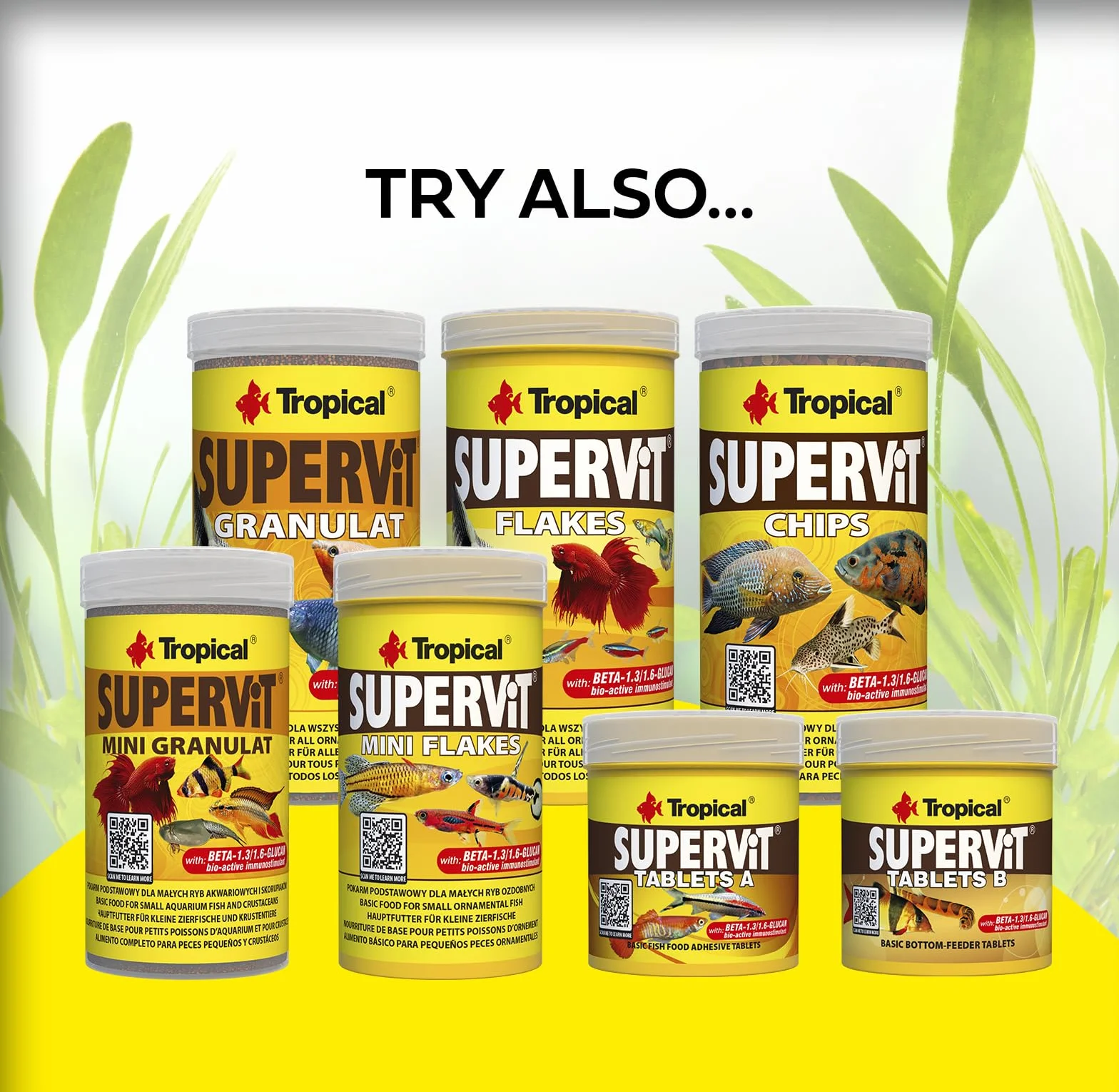 Tropical Wieloskładnikowy pokarm dla ryb w formie granulatu SUPERVIT GRANULAT 250ml / 138g
