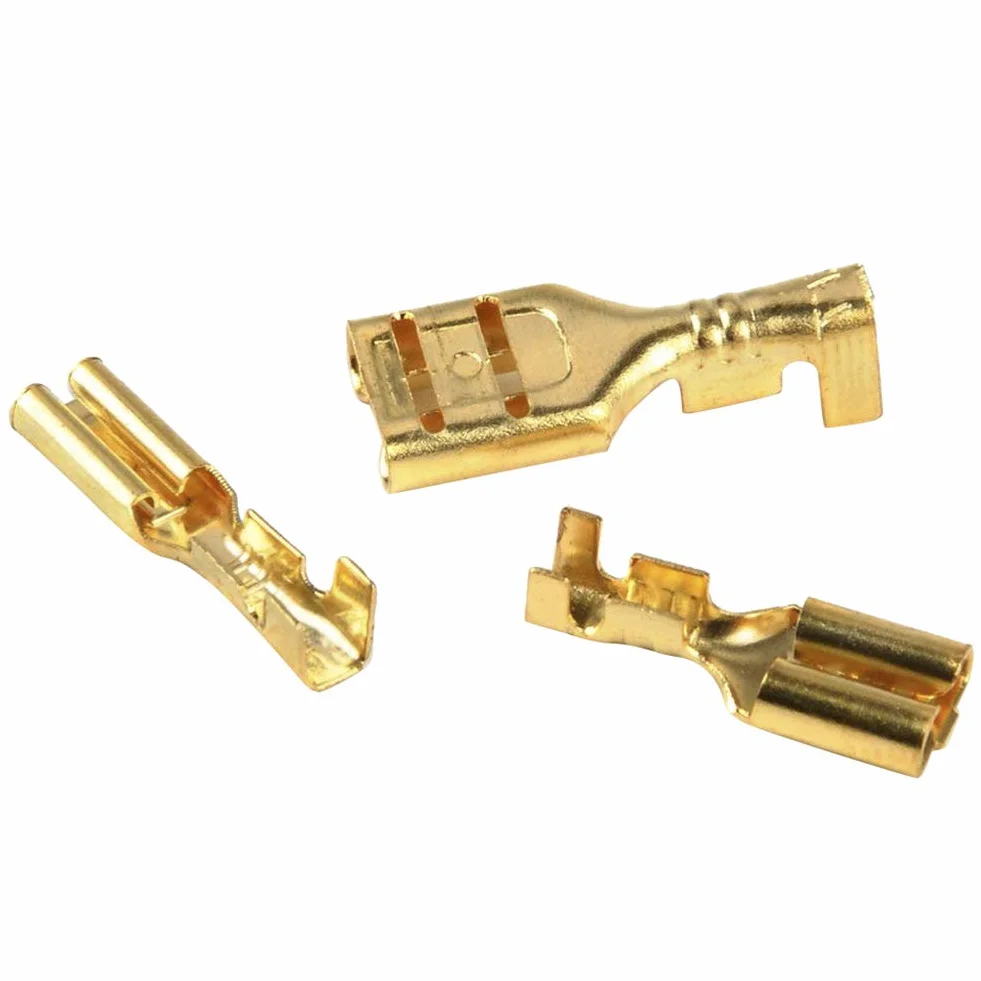 Zestaw 720 sztuk płaskich tulejek wtykowych, 2,8 mm, 4,8 mm, 6,3 mm, męskie, żeńskie, wtyki kablowe, płaskie wtyki, końcówki kablowe, końcówki kablowe, z tuleją izolacyjną