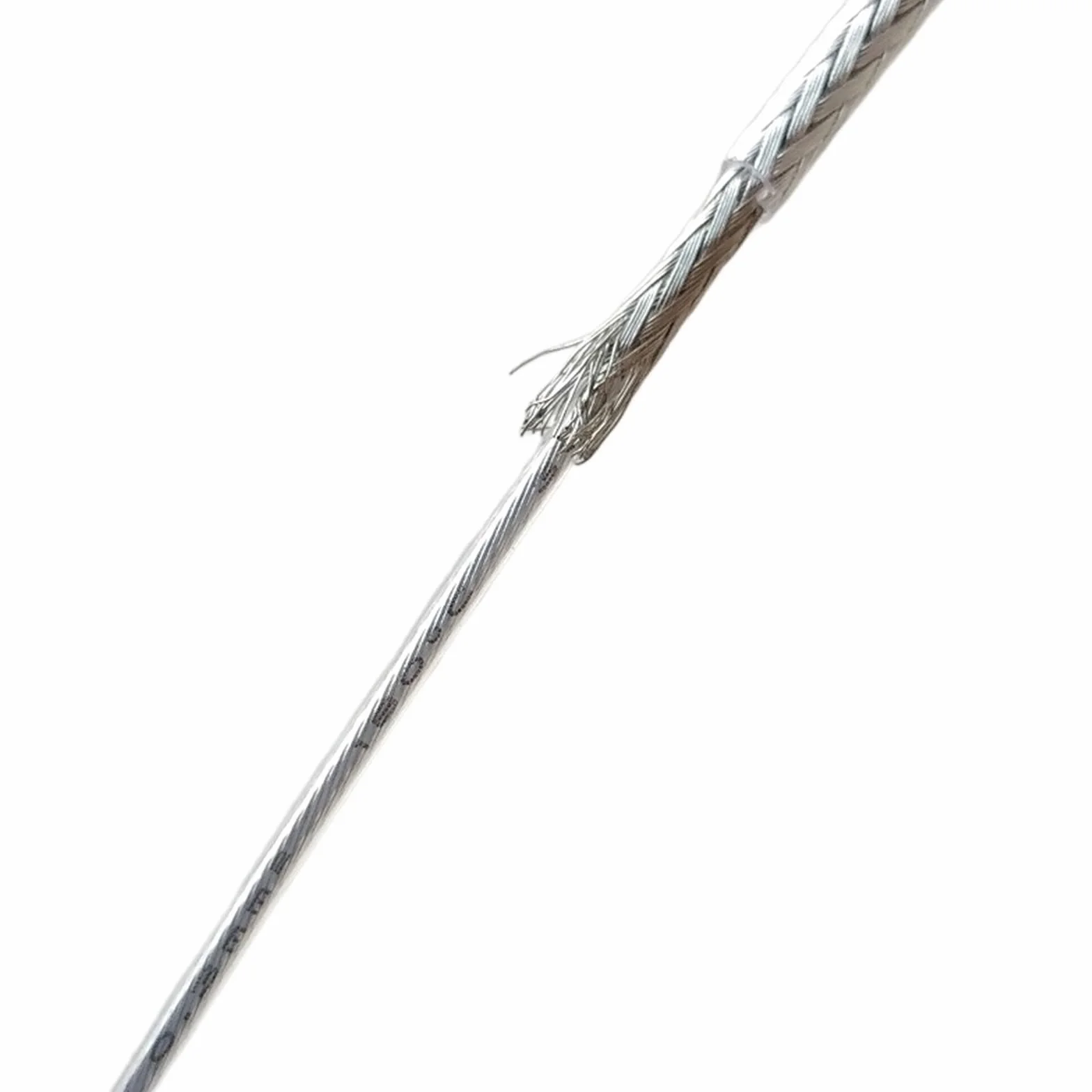 Elastyczny kabel do oświetlenia wiszącego, cynowany kabel miedziany pleciony, 0,3 mm, 30 m