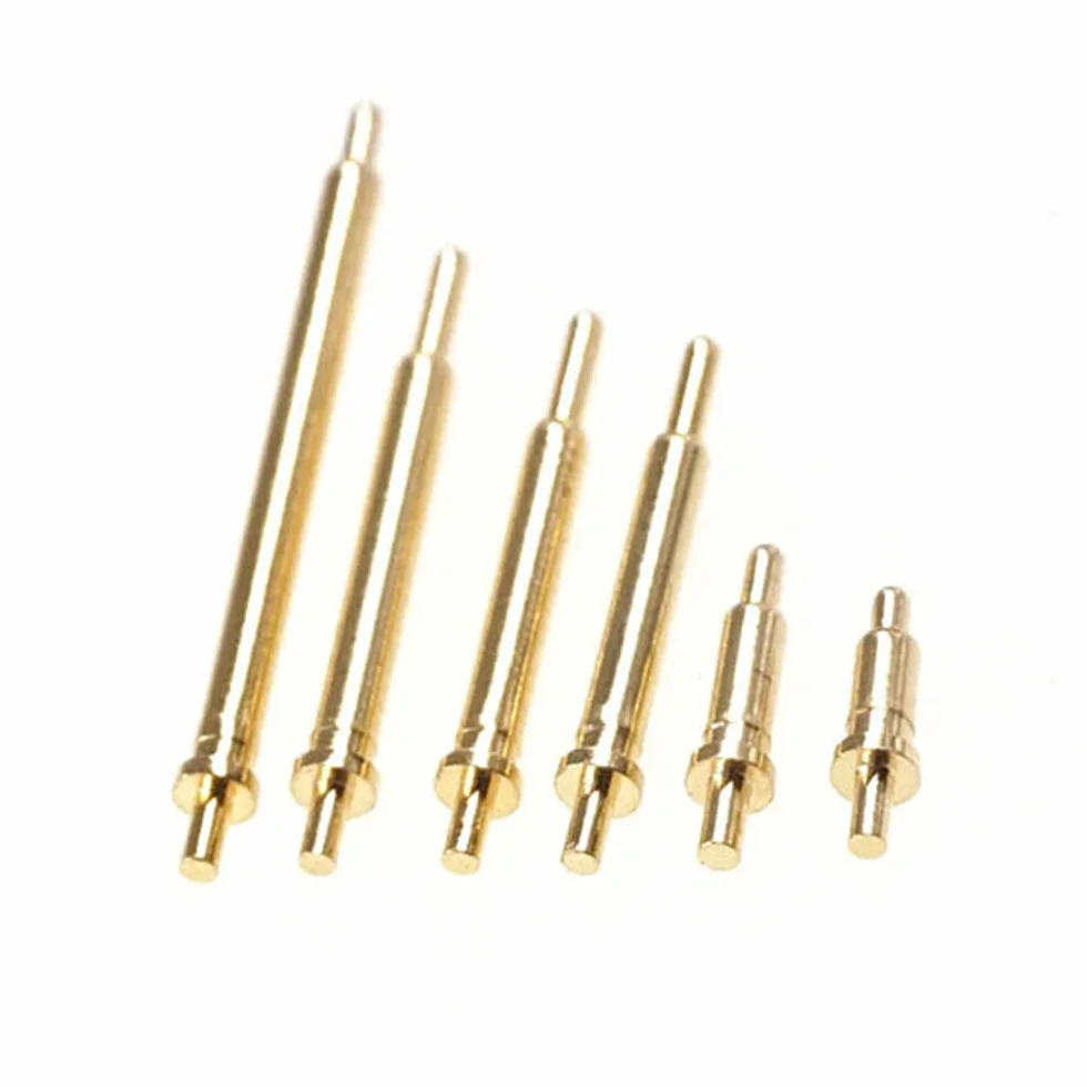 10PCS Spring Loaded Pogo Pin Connector Przez Otwory PCB Single 1A,Height 8.5 mm