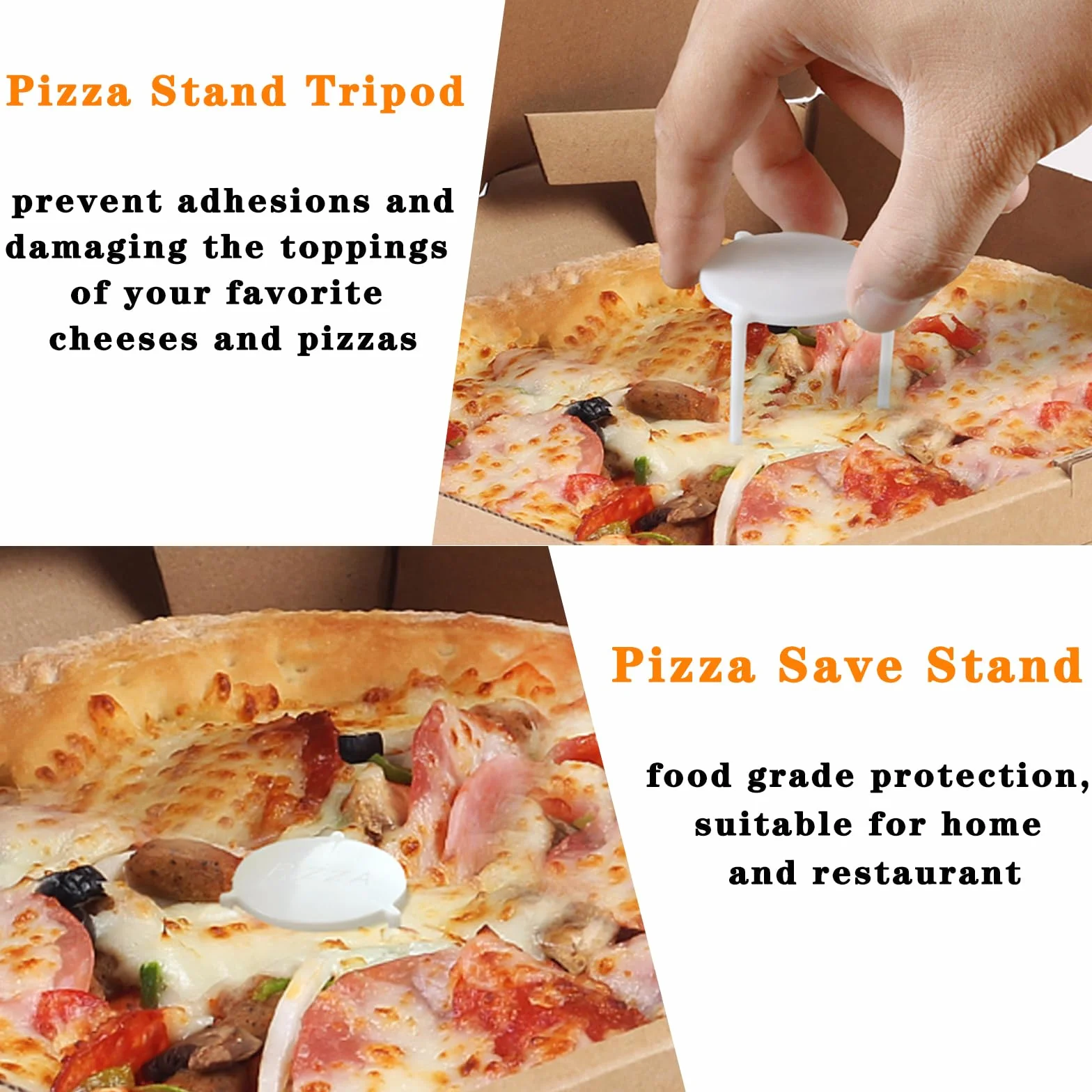 Stojak na pizzę 50 sztuk do domu restauracji pudełka cateringowego