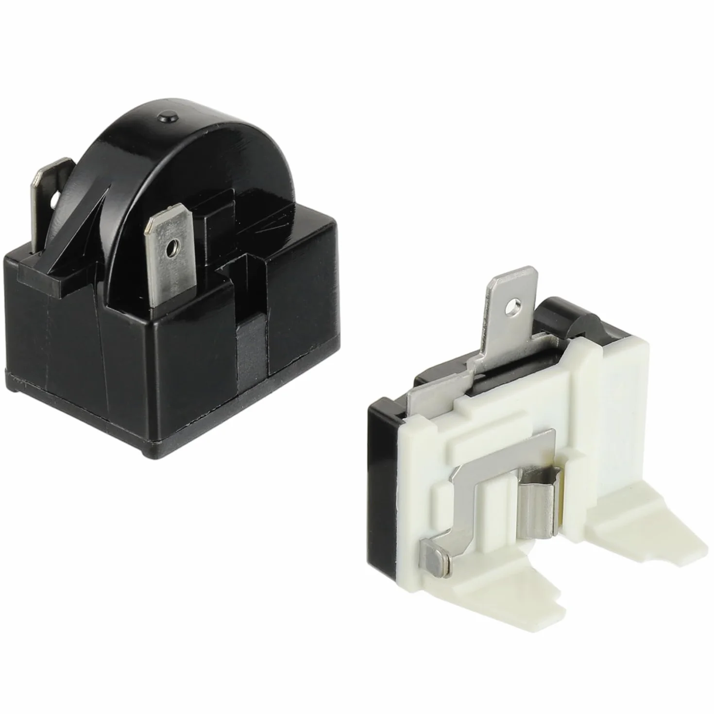 2-pinowy przekaźnik rozruchowy 15 Ohm Przekaźnik rozruchowy lodówki, PTC do zamrażarki i sprężarki z zabezpieczeniem przeciążeniowym 1/6HP 125W