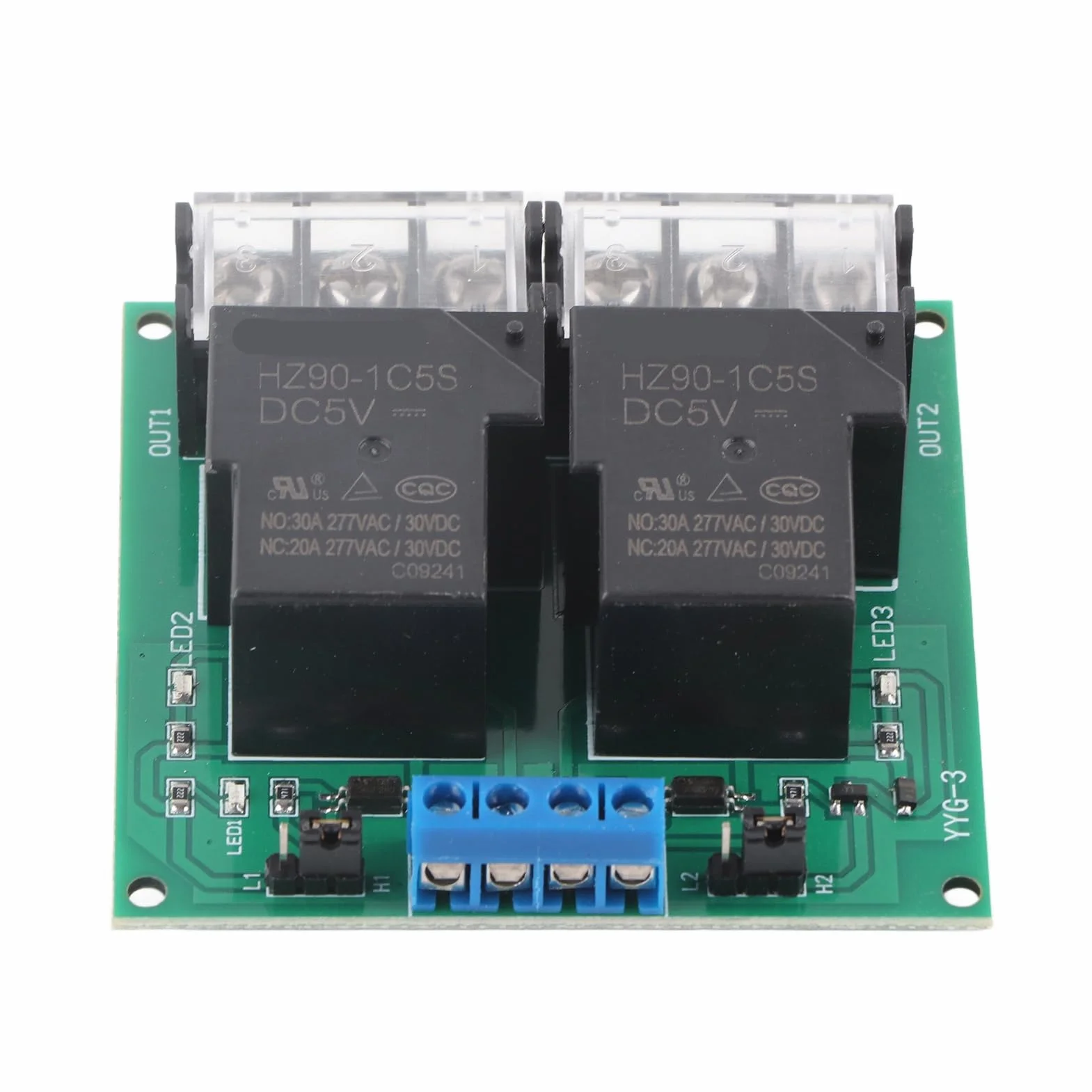 Moduł przekaźnika 30A DC 5V Dwukierunkowy dwukierunkowy transoptor Przekaźnik izolacyjny dużej mocy YYG-3