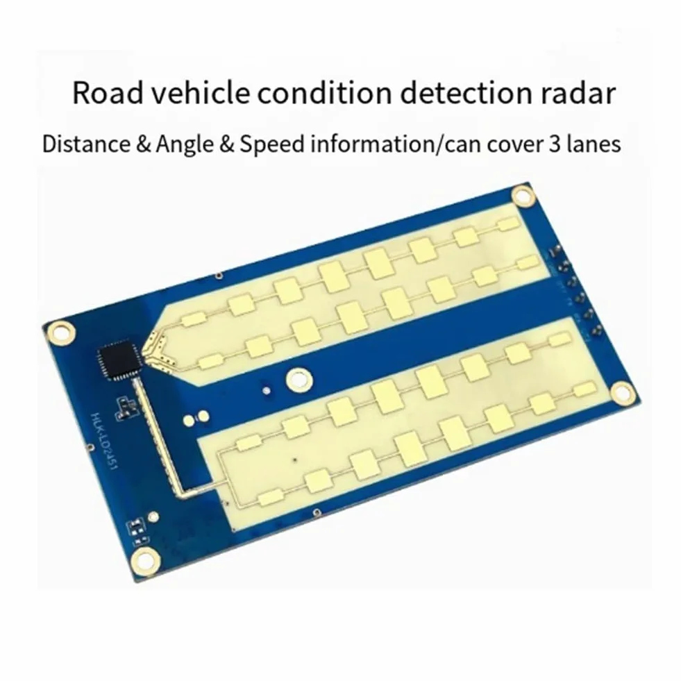 LD2451 24G radar monitorowania prędkości pojazdu moduł czujnika