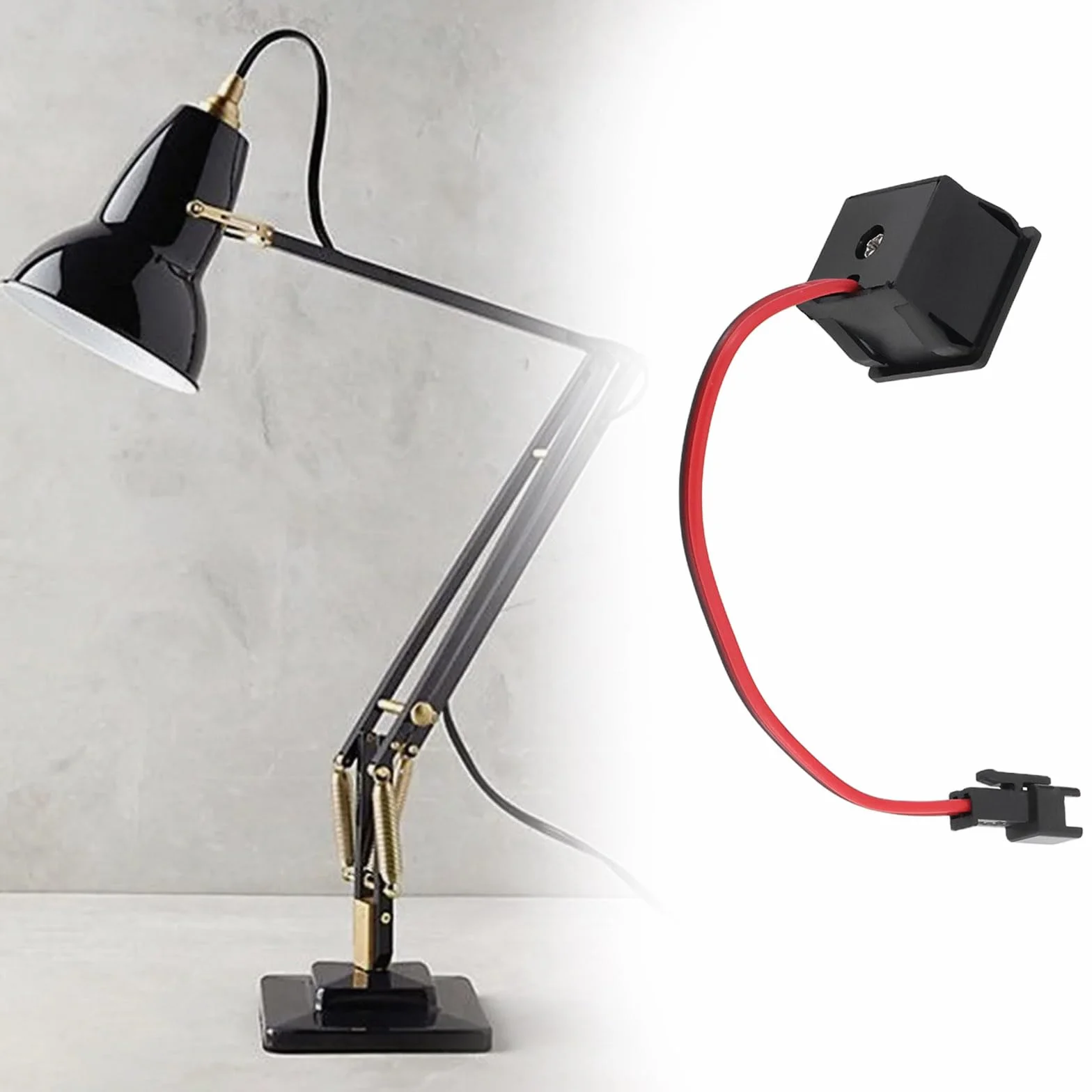 Zasilacz USB konwerter 100-240 V do 5 V 2,1 A wbudowane złącze oświetlenie