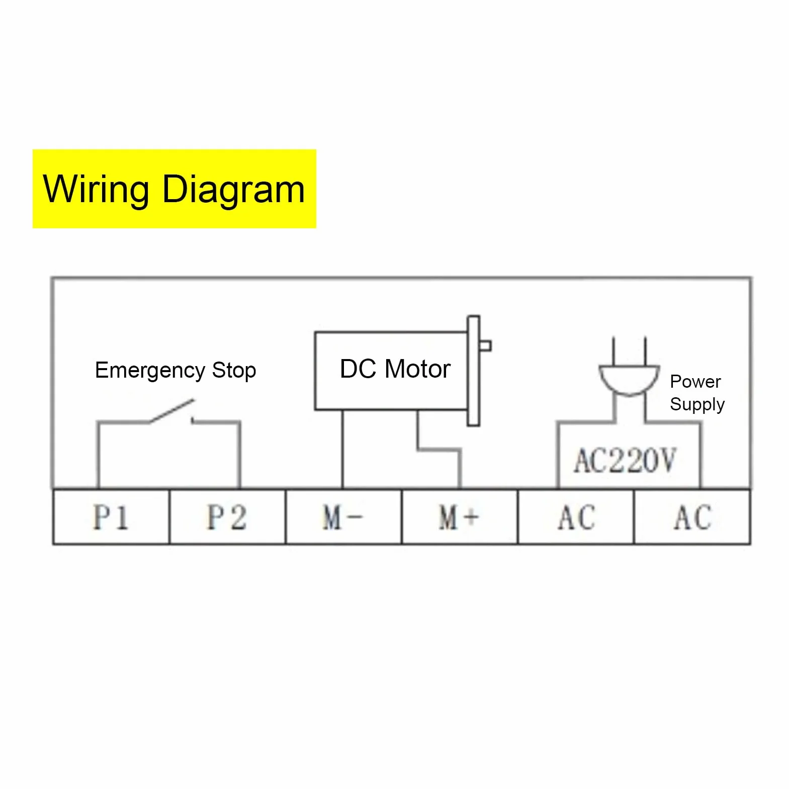Regulator Prędkości Silnika 220V AC na 180V DC 500W PWM Sterowanie Obrotów Przód Tył
