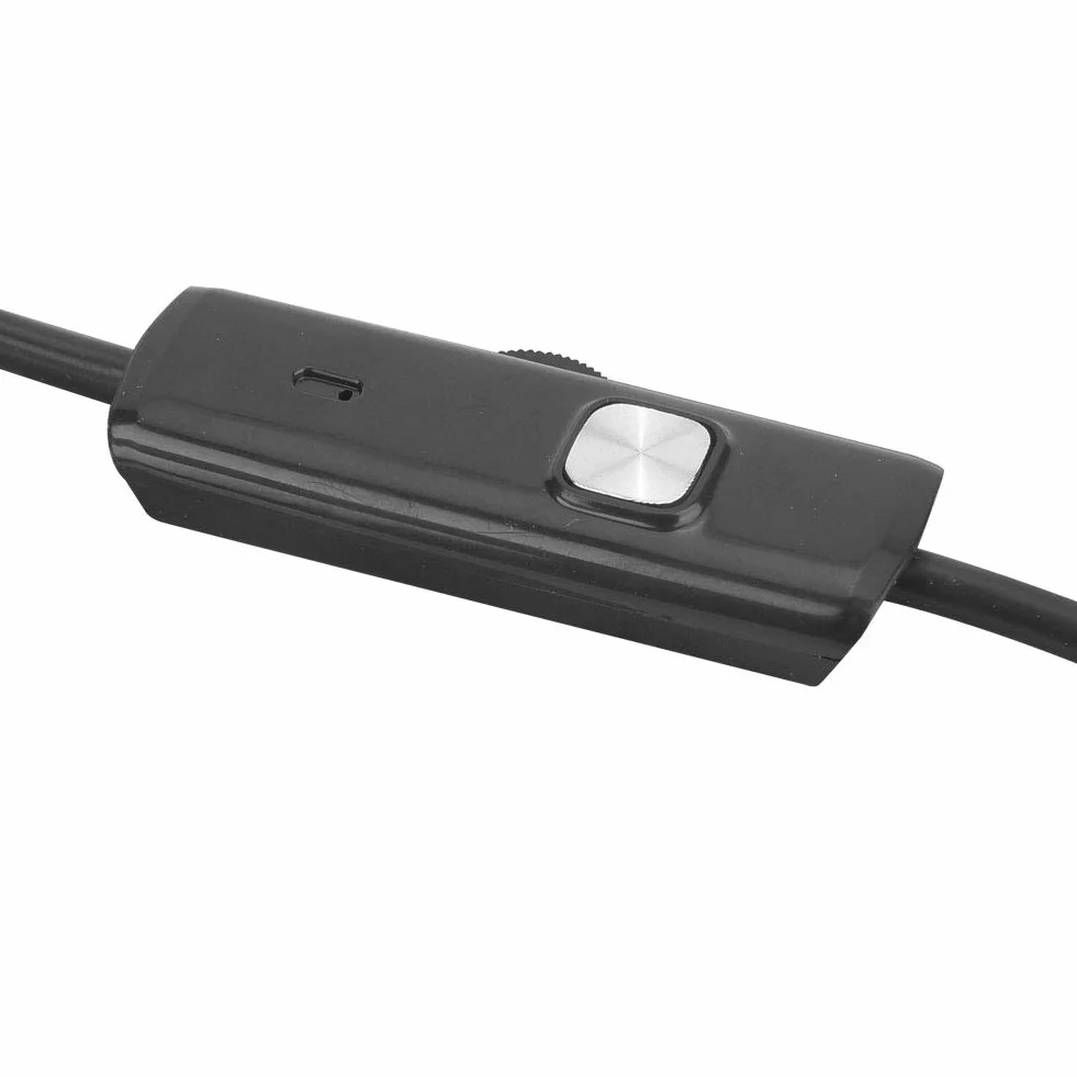 Endoskop USB 5,5 mm Boroskop Inspekcyjny Wodoodporny 3 w 1 z Kamerą Snake 6LED 5 m dla Smartfonów – Przewód Elastyczny do Diagnostyki i Kontroli Trudno Dostępnych Miejsc