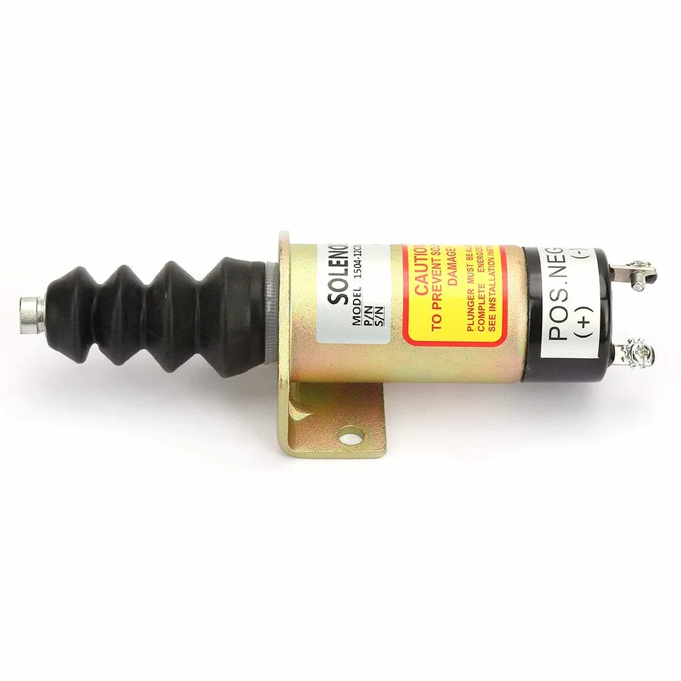 Elektromagnes Ciągnący 1504 12C2U1B1S1 12 V Stalowa Obudowa Zestaw Zamienny