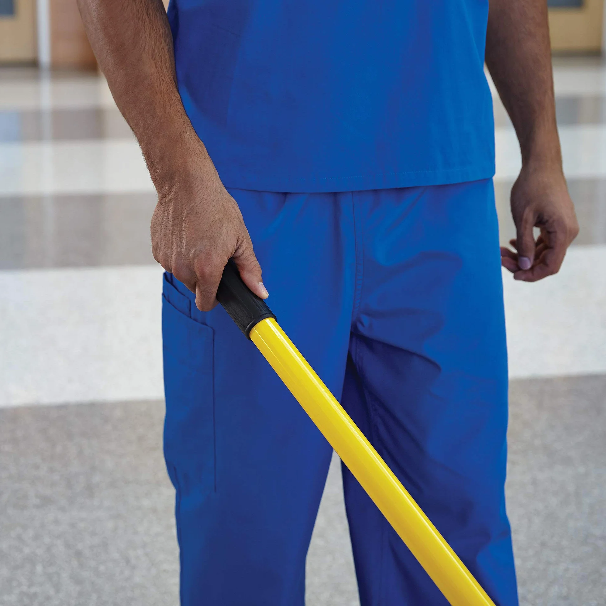 Rubbermaid Commercial Products HYGEN Quick Connect Straight Extension Uchwyt Do Mopa Żółty