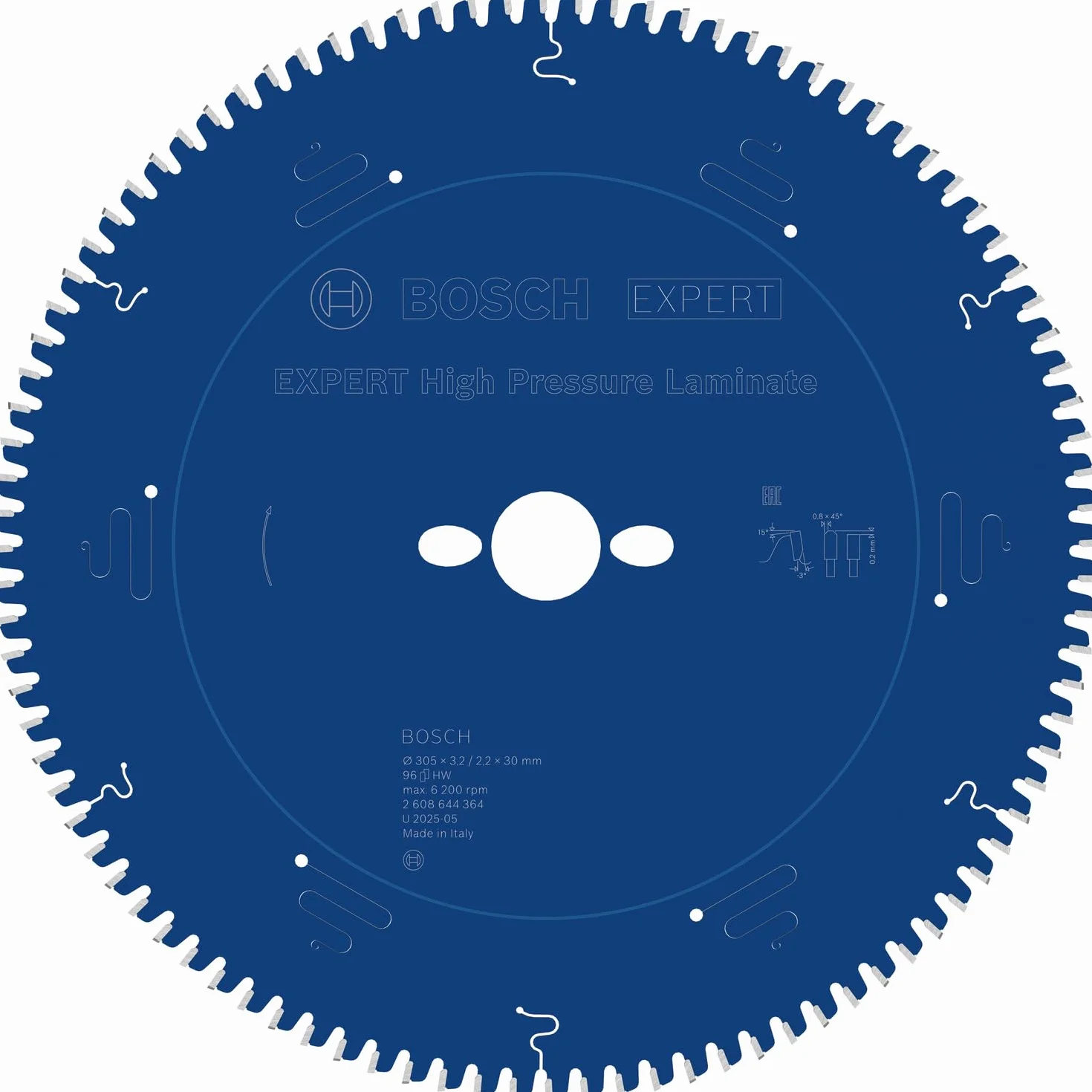 Bosch Professional Tarcza do piły tarczowej Expert 305 x 30 x 3,2 mm do laminatów wysokociśnieniowych