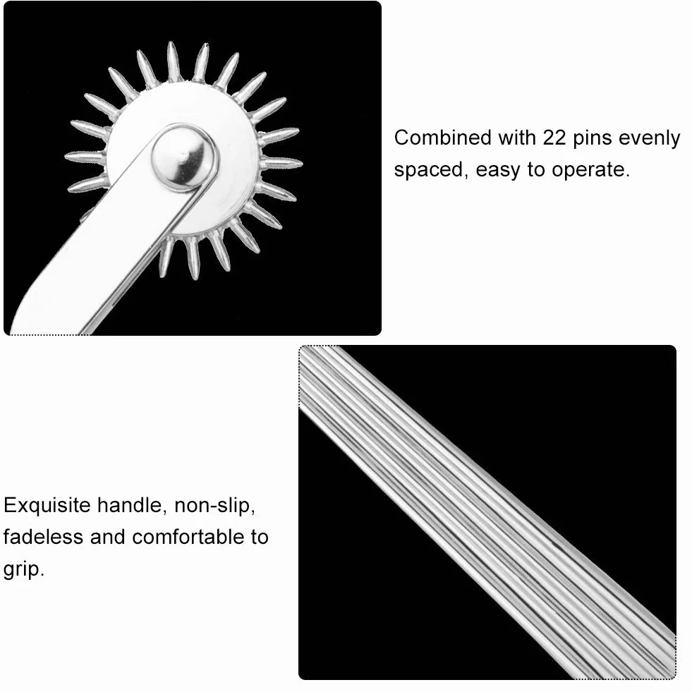 Wartenberg Wiatracz, Wartenberg Neurologiczny Wiatracz, Medyczne narzędzie diagnostyczne Tester nerwu ze stali nierdzewnej Wartenberg Wartenberg