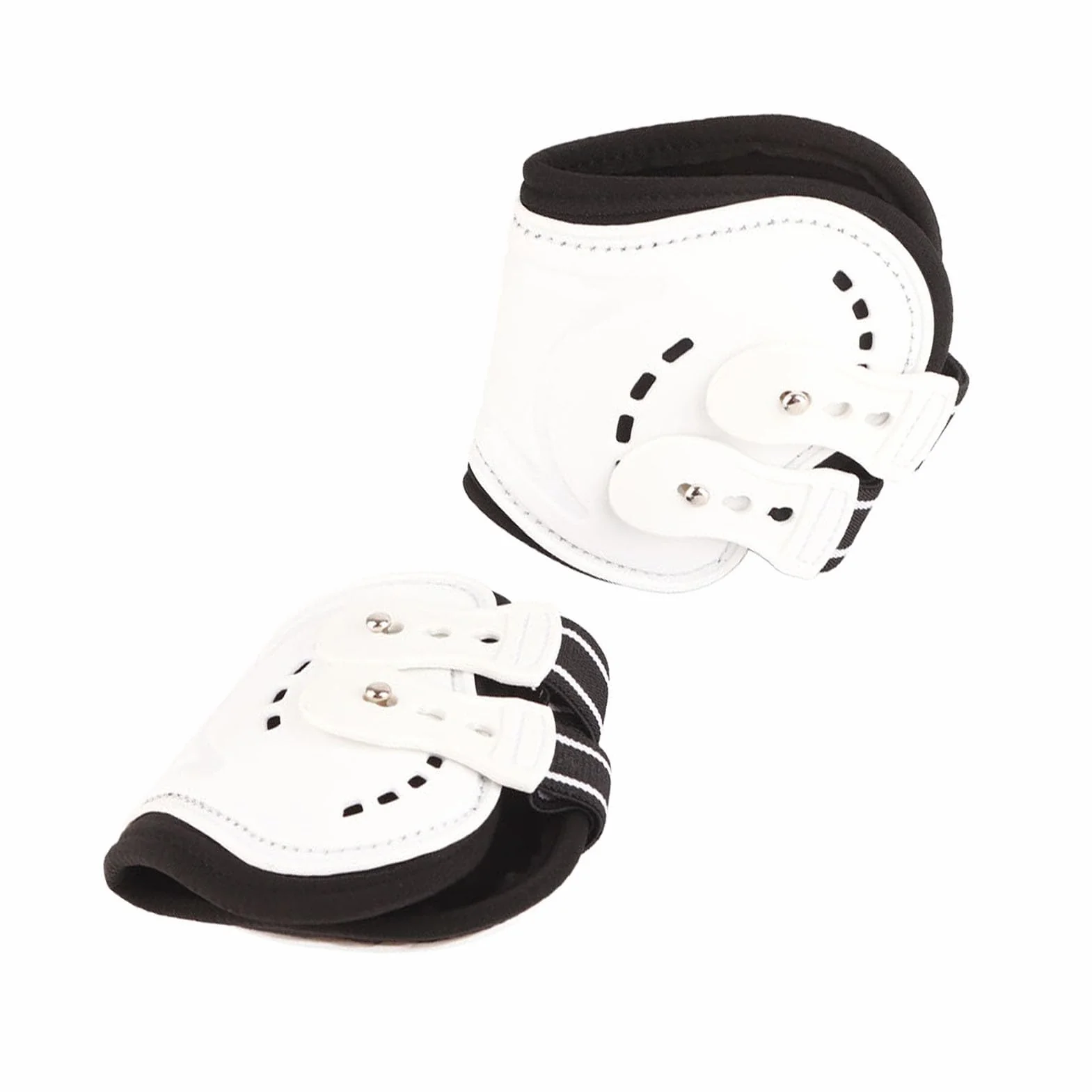 Buty dla Koni z Otwartym Przodem, Buty do Pęciny dla Konia Odporne na Uderzenia, Oddychające Buty na Tylne Nogi Konia na Sprzęt Ochronny dla Koni do (M)