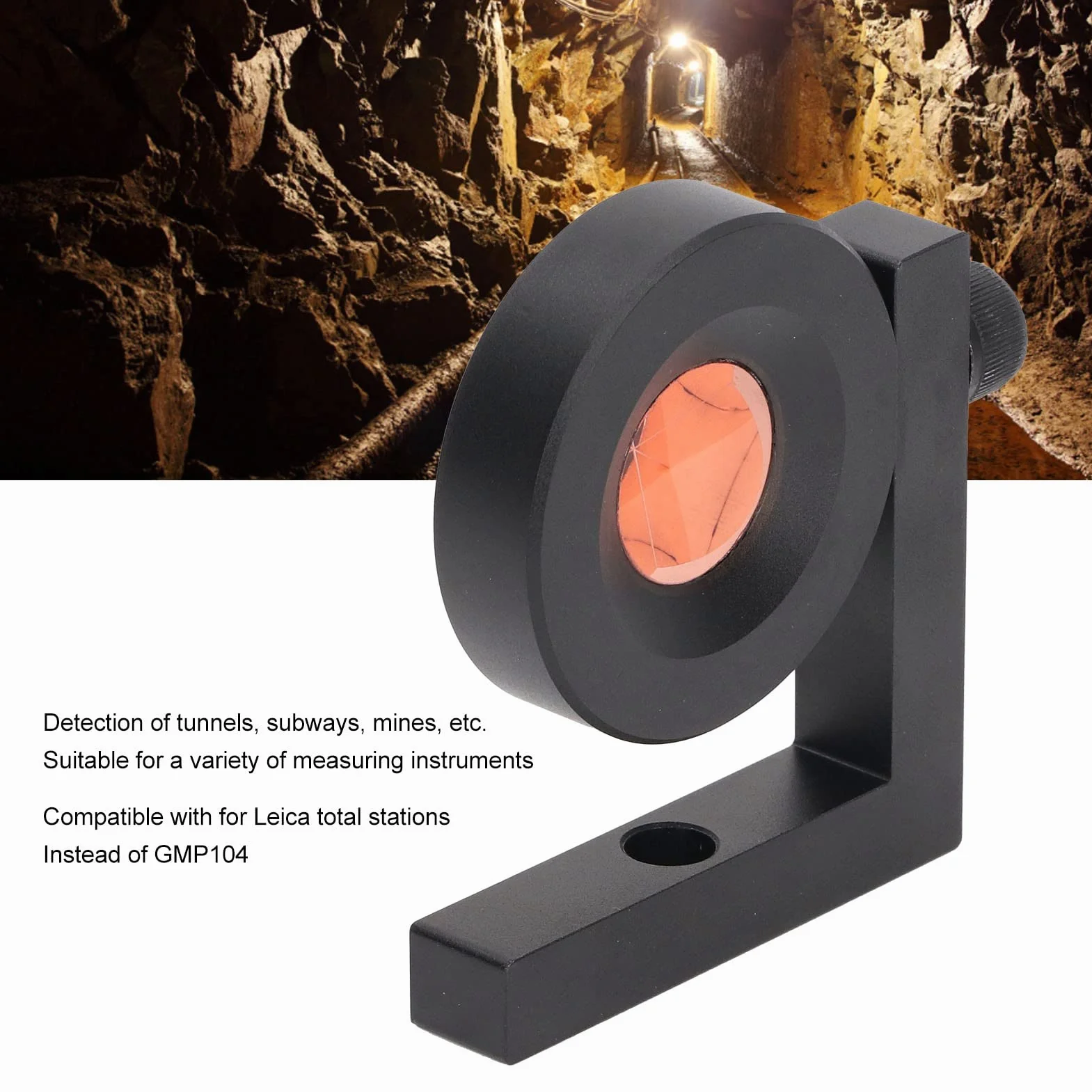 Pryzmat 90 Stopni Pryzmat Kątowy - Mini Pryzmat GMP104 Tachimetr Pryzmat Pryzmat Geodezyjny 0/-30mm Tachimetry Geodezyjne