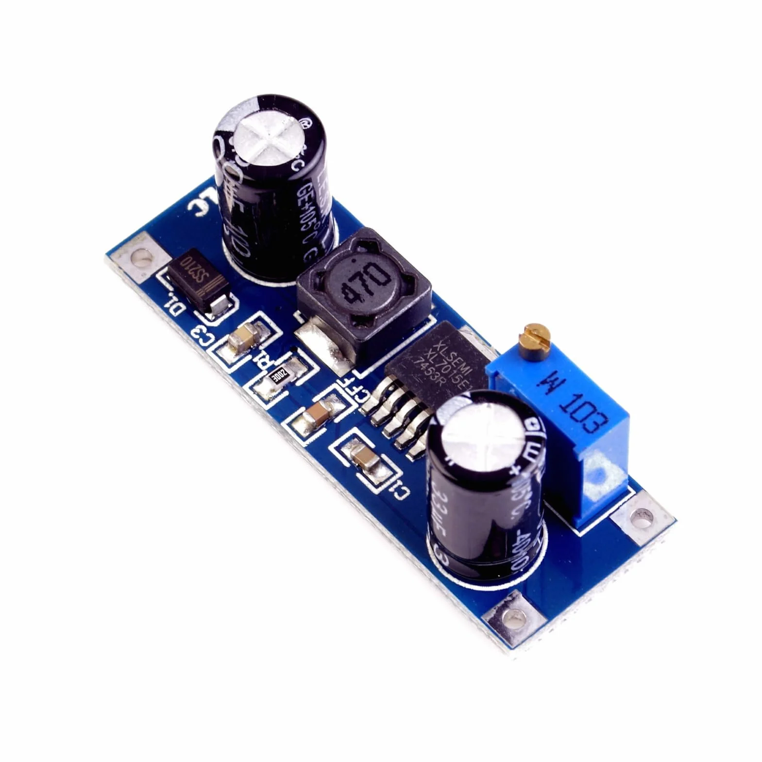 XL7015 LAOMAO DC-DC Step Down Converter 5-80V do 5-20V Voltage Regulator Power Supply moduł zasilacza 3 sztuki