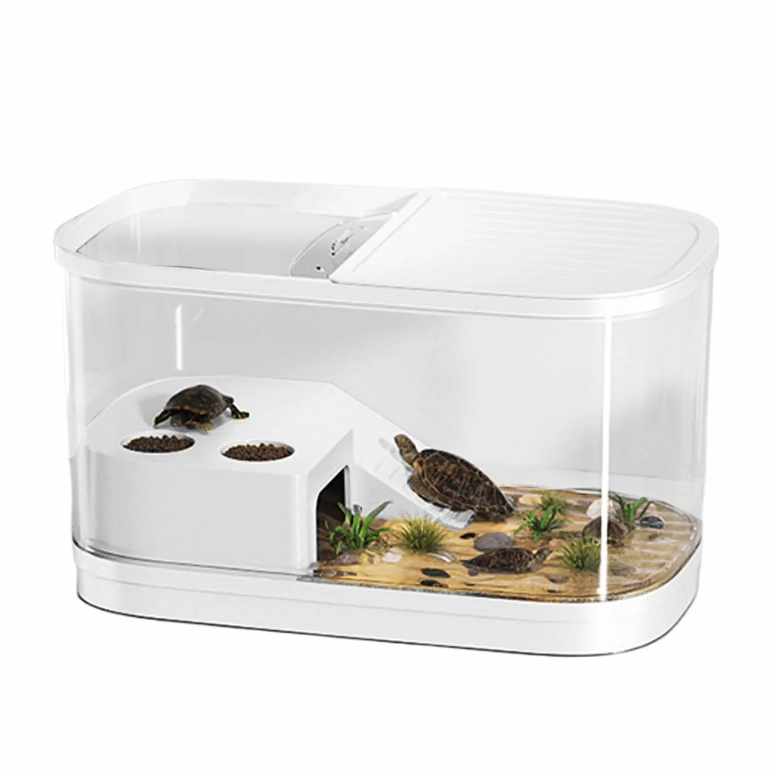 Zbiornik typu terrarium dla gadów Pojemnik hodowlany dla gadów | Zbiornik dla węża Dla pająków, kameleonów, ptaszników, brodatych smoków, żab, węży, gekonów i żółwi