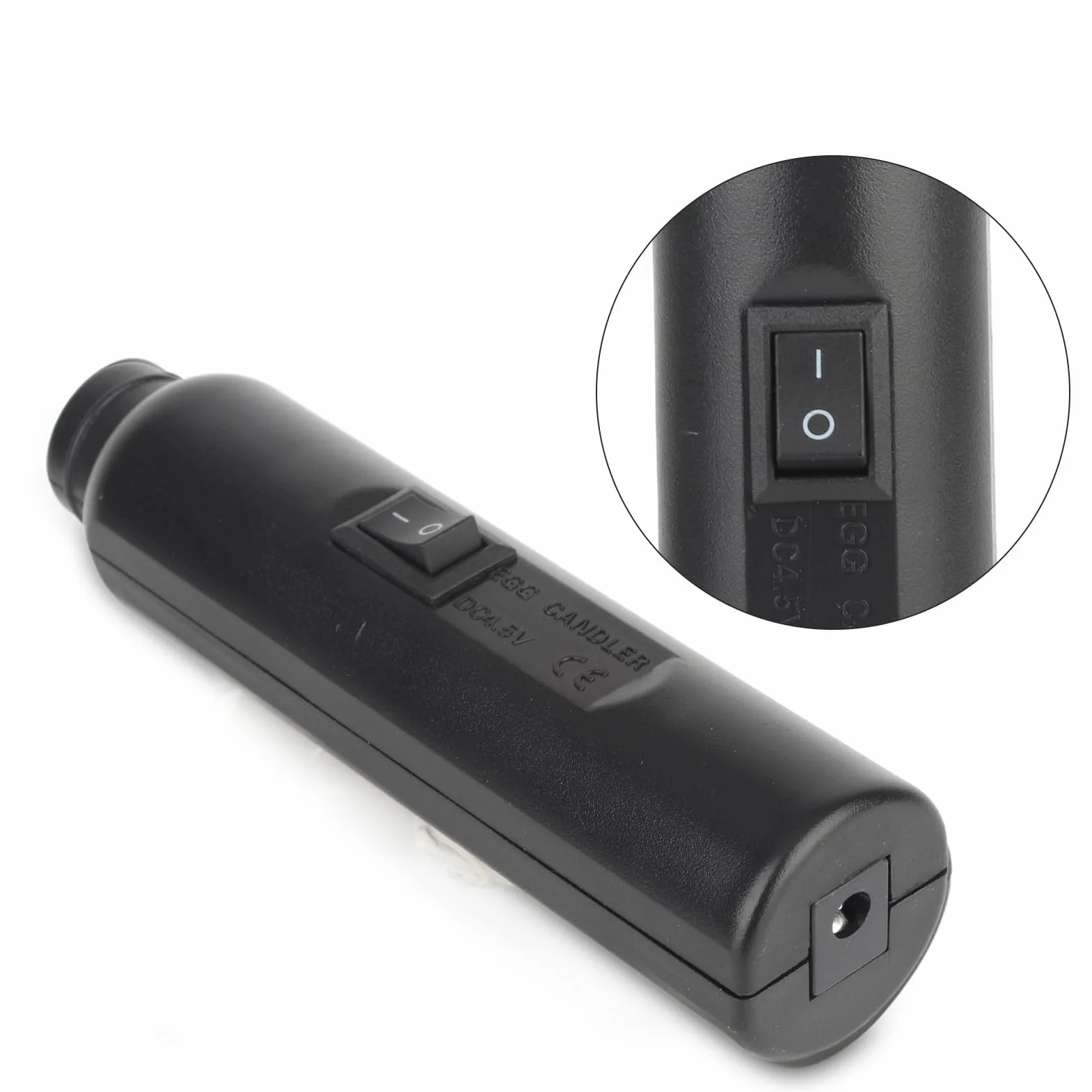 FILFEEL Lampa testowa do jajek LED, automatyczny mini inkubator oświetleniowy 15 x 3,6 cm