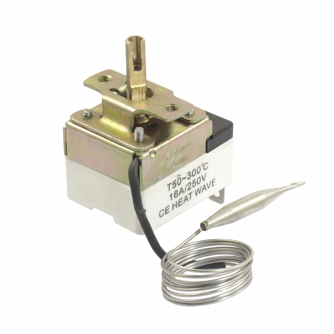 sourcingmap Termostat AC250 16A 50-300C 1NC 1NO Przełącznik Sterowanie