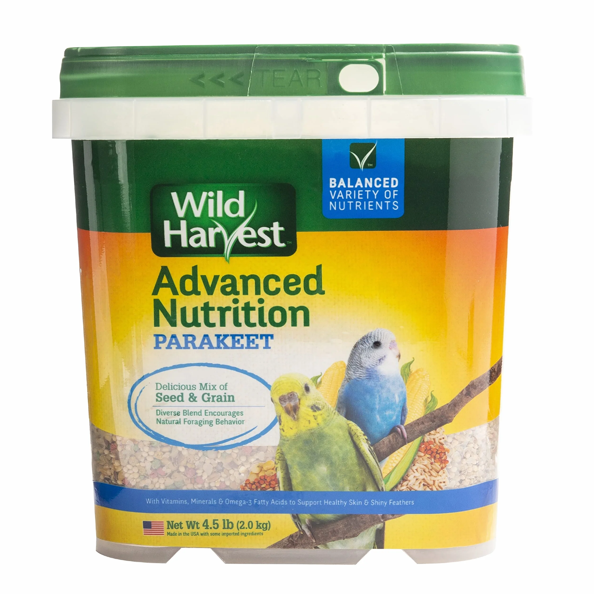 Wild Harvest wh-83540 Wild Harvest Advanced Nutrition Dieta odżywiająca dla papug 2 kilogramy