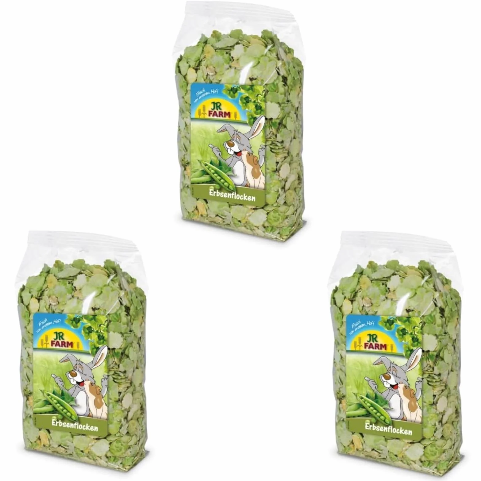 Płatki grochowe JR FARM 3 x 200 g dla gryzoni i królików