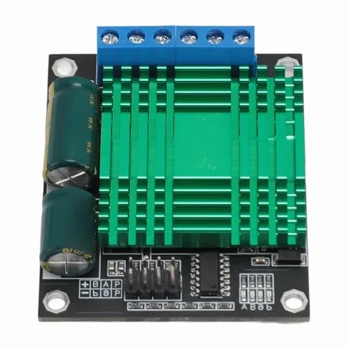 Moduł Sterownika Silnika Prądu Stałego 9V-30V 60A, Dwukanałowy moduł Sterownika Silnika PWM z wysoką integracją, Rozpraszanie Ciepła do Wymiany