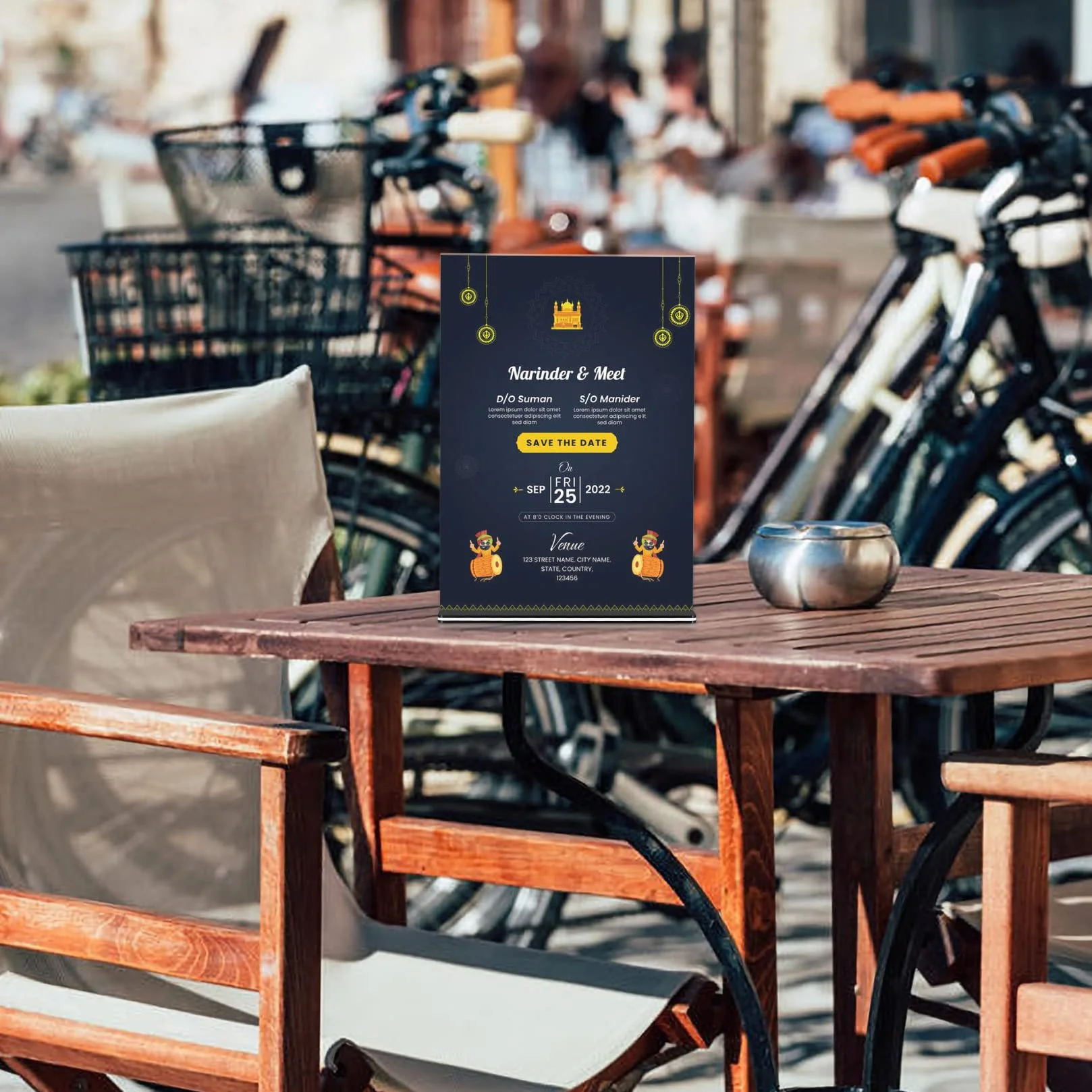 Akrylowe Stojaki Stołowe A4, 2 Sztuki, Na Karty Menu, Restauracja, Kawiarnia