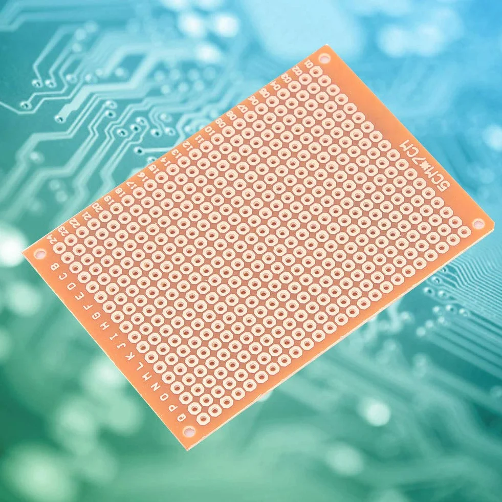 Płytka prototypowa PCB 5x7 cm bakelit jednostronna uniwersalna bez lutowania