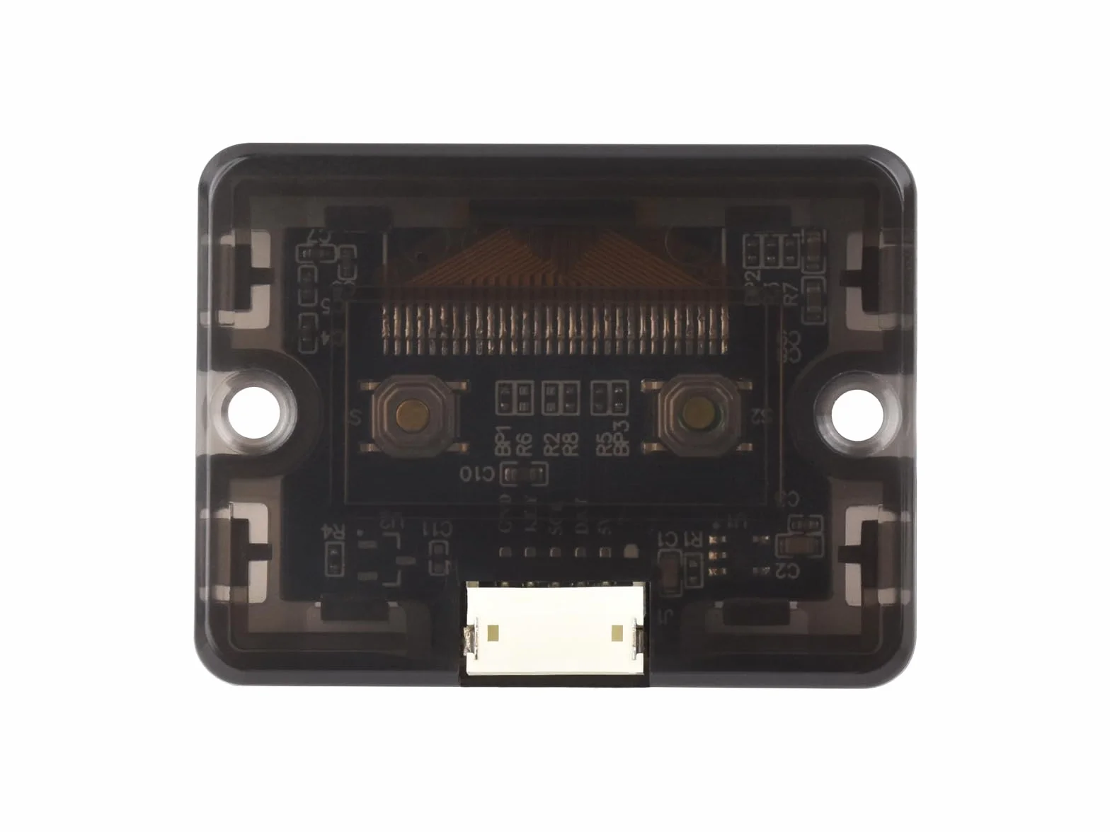 Waveshare 0.96inch Industrial OLED Display Module Designed For Argon ONE V5 Case, 128 × 64 Resolution, Real-Time Display of Raspberry Pi Operating Status