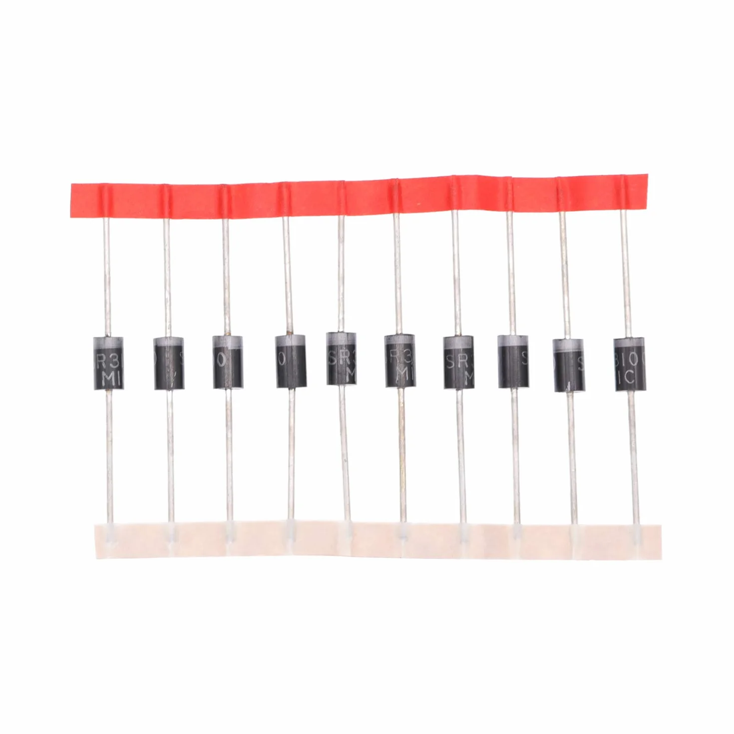 Diody prostownicze Schottky'ego SR3100 3A 100V DO-201AD