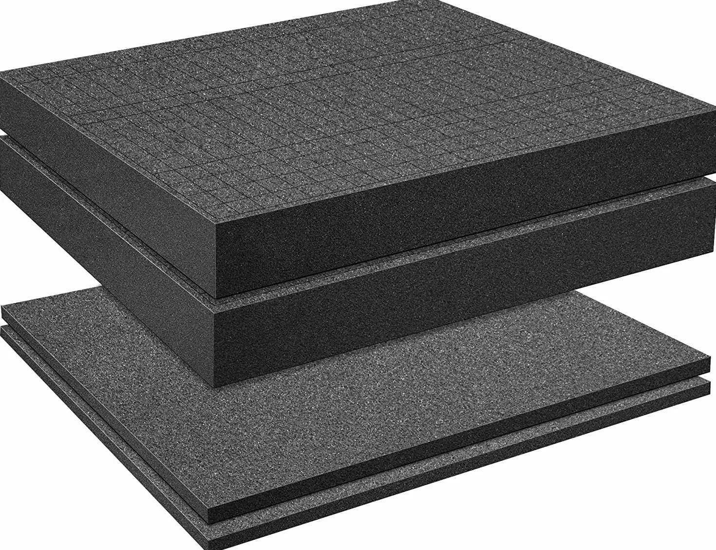GIONAR Pianka rastrowa w kostce 400x300x50mm i 10mm 2 sztuki z walizką narzędziową