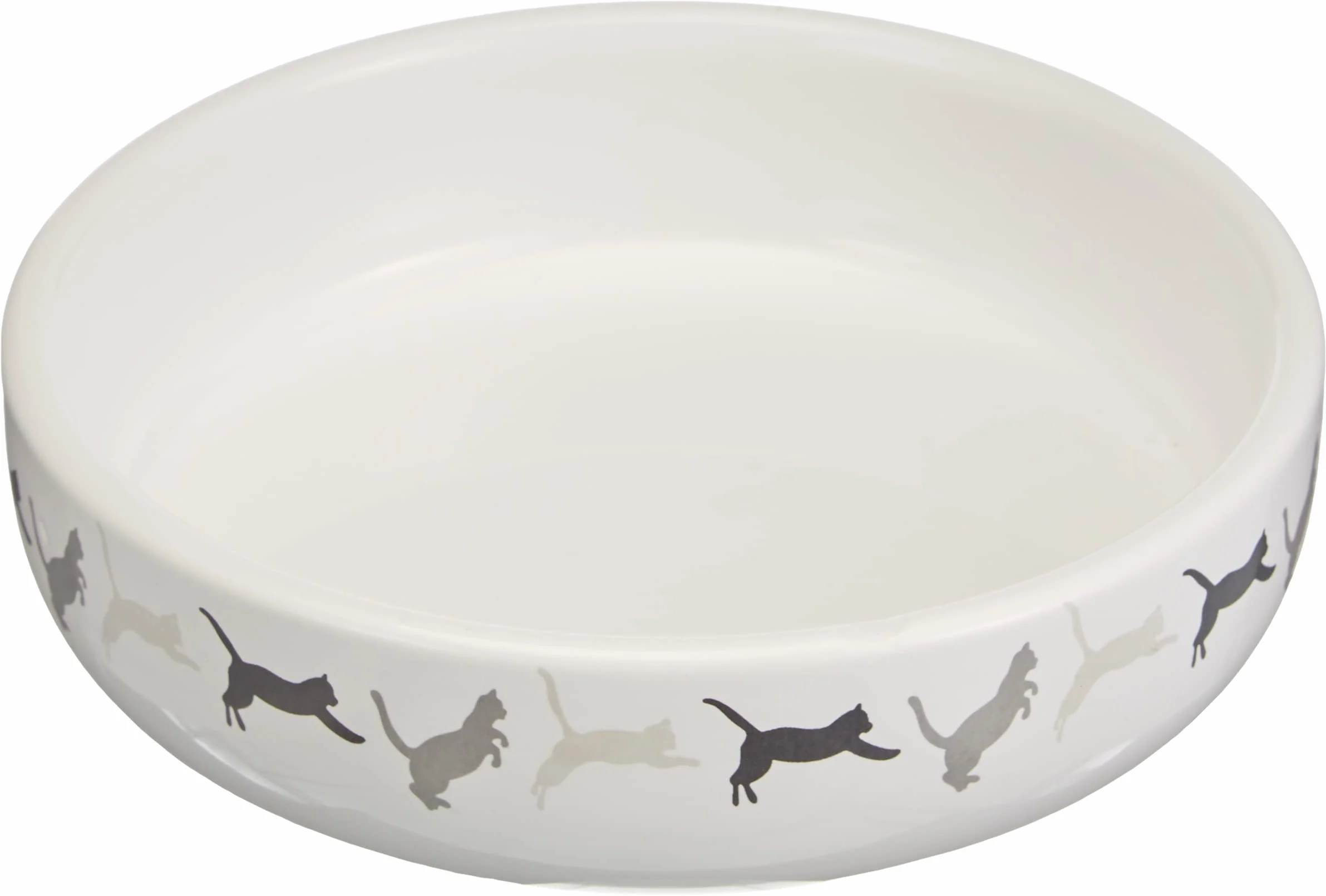 Trixie 42341 miska ceramiczna na trawę dla kotów, ø 15 × 4 cm, 50 g, biała